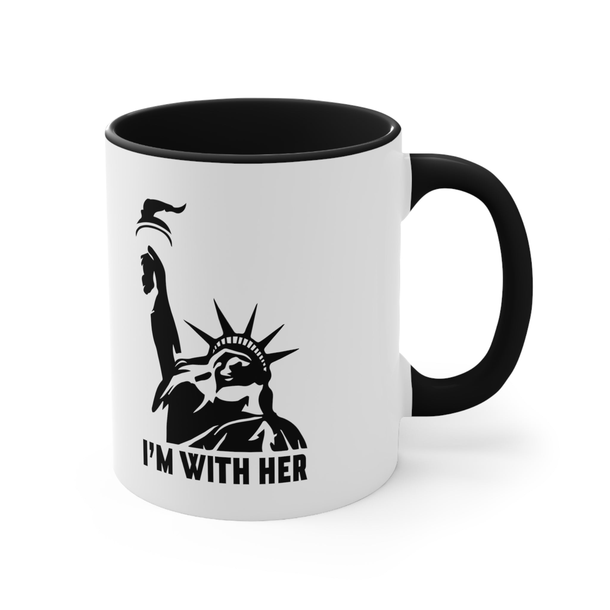 I'm With Her Mug (2 Sizes, 3 Colors) - PatriotDepot.com