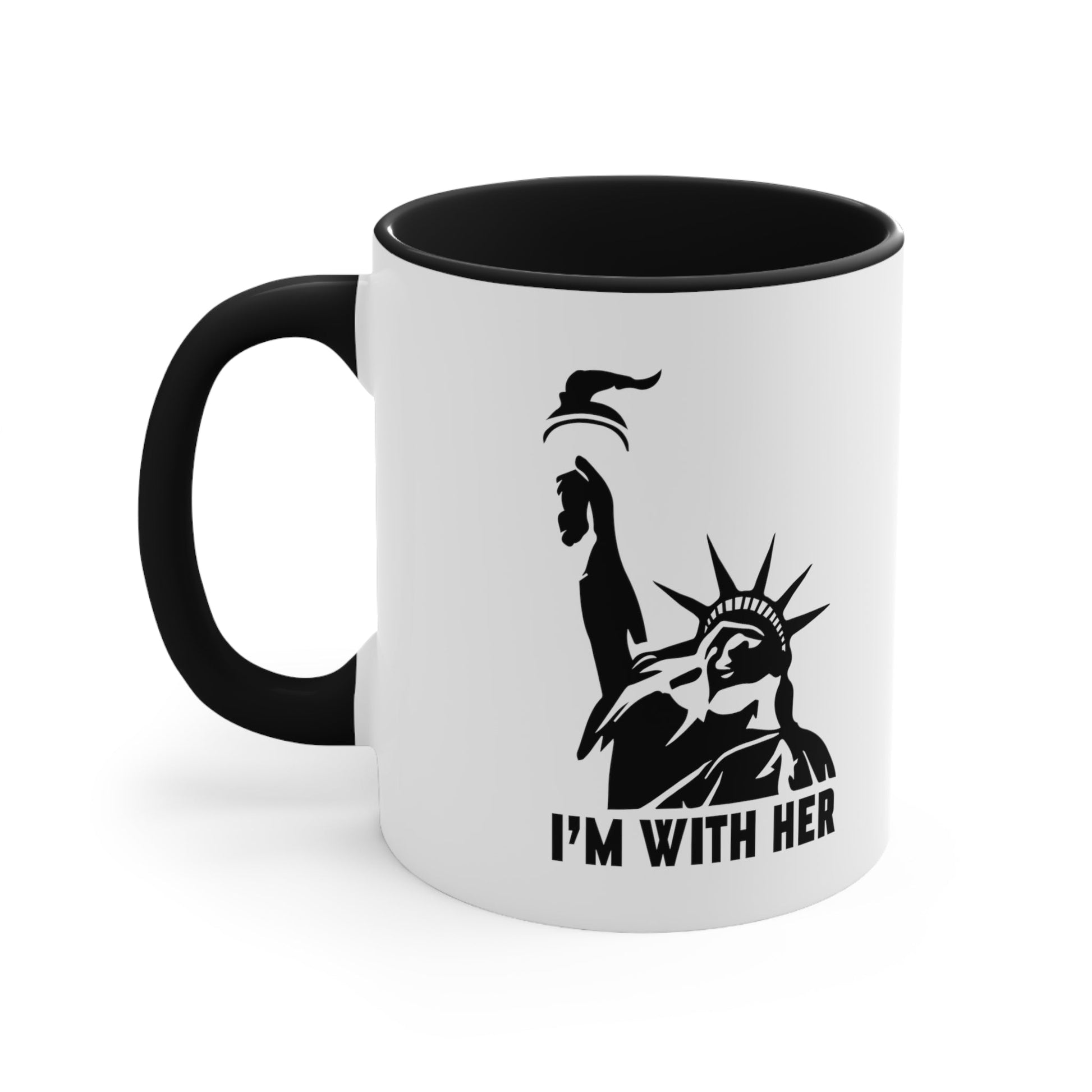 I'm With Her Mug (2 Sizes, 3 Colors) - PatriotDepot.com