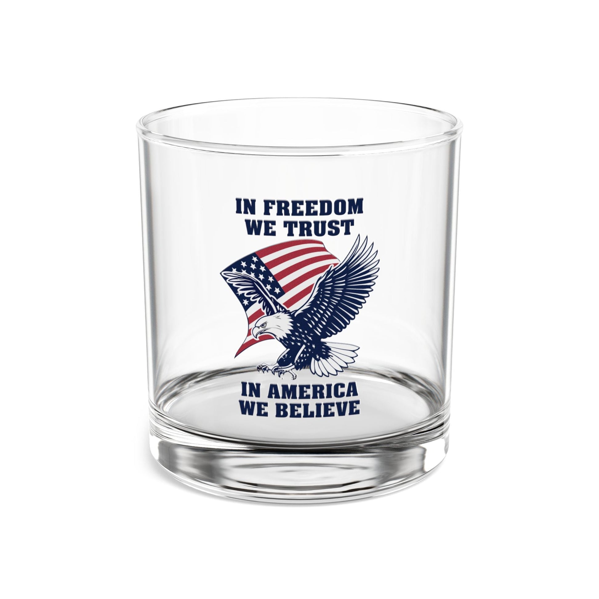 In Freedom We Trust / In America We Believe Glass - PatriotDepot.com