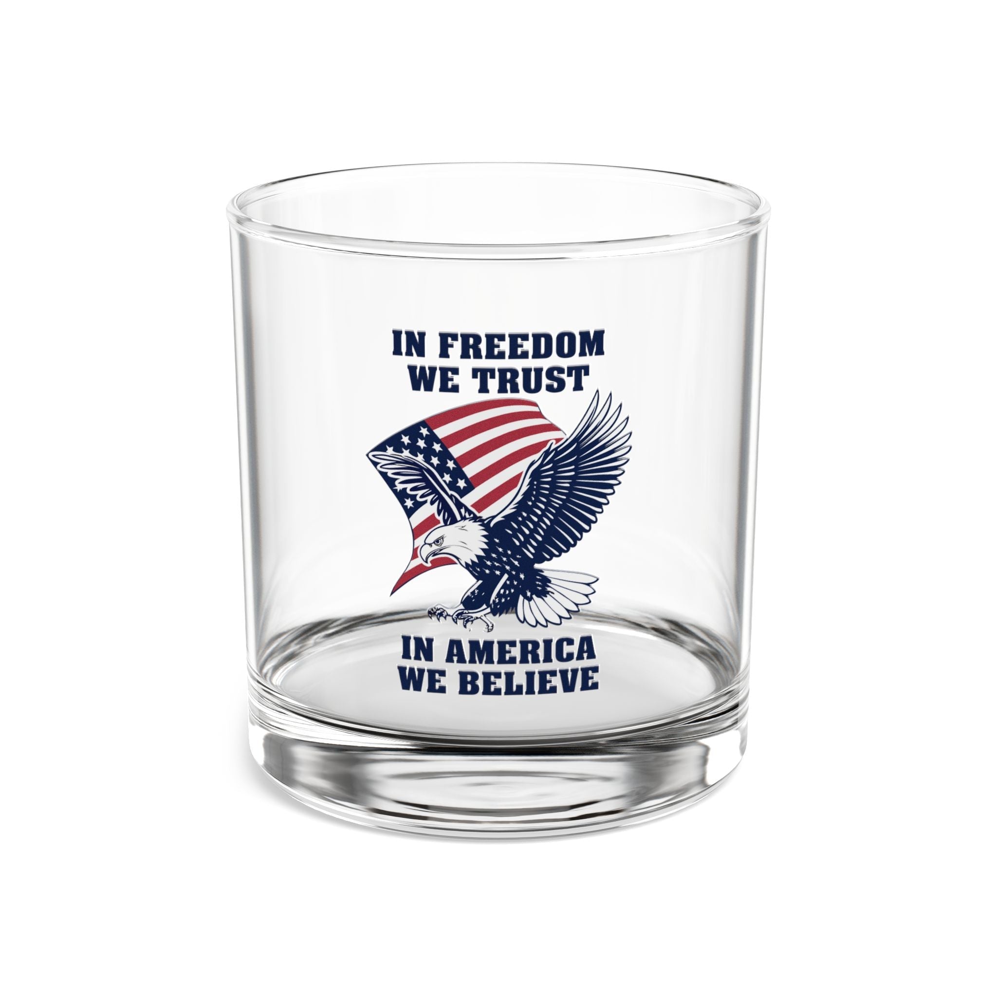 In Freedom We Trust / In America We Believe Glass - PatriotDepot.com