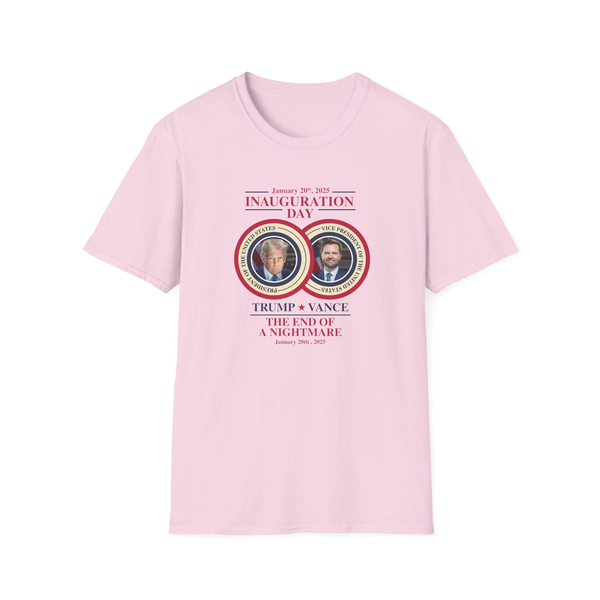 Inauguration Day January 20, 2025, Trump - Vance T-Shirt - PatriotDepot.com