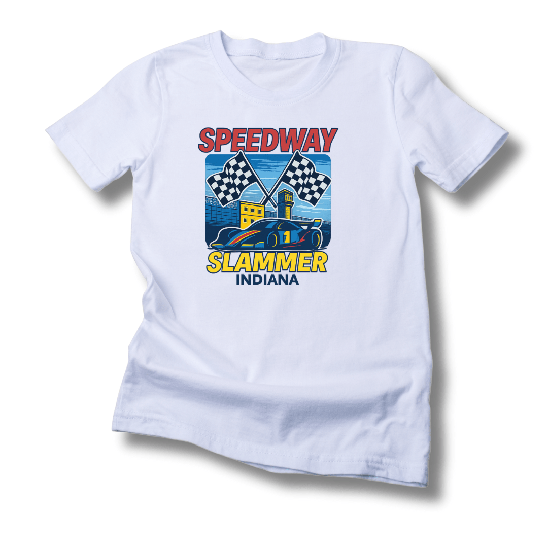 Indiana Speedway Slammer T-Shirt - PatriotDepot.com
