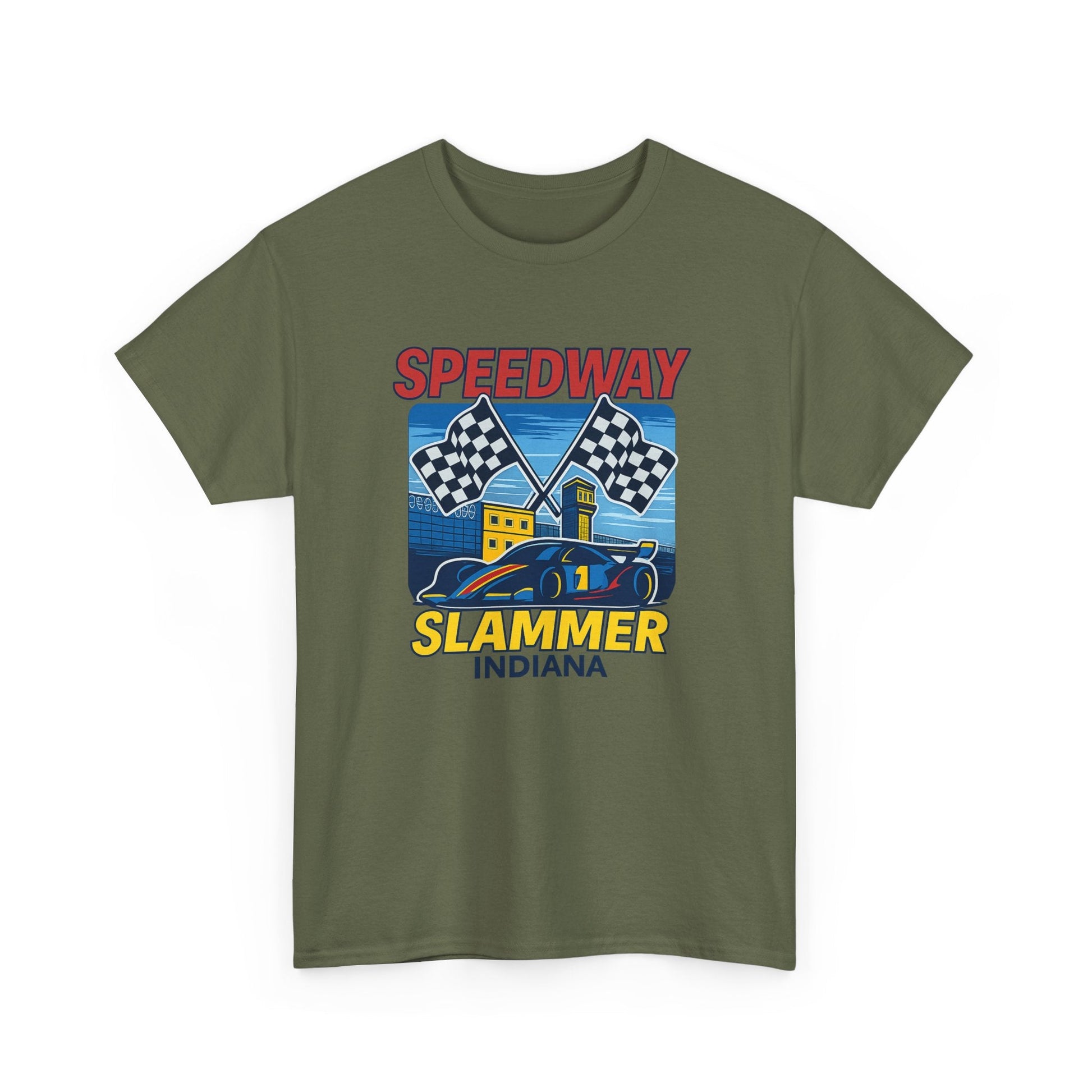 Indiana Speedway Slammer T-Shirt - PatriotDepot.com