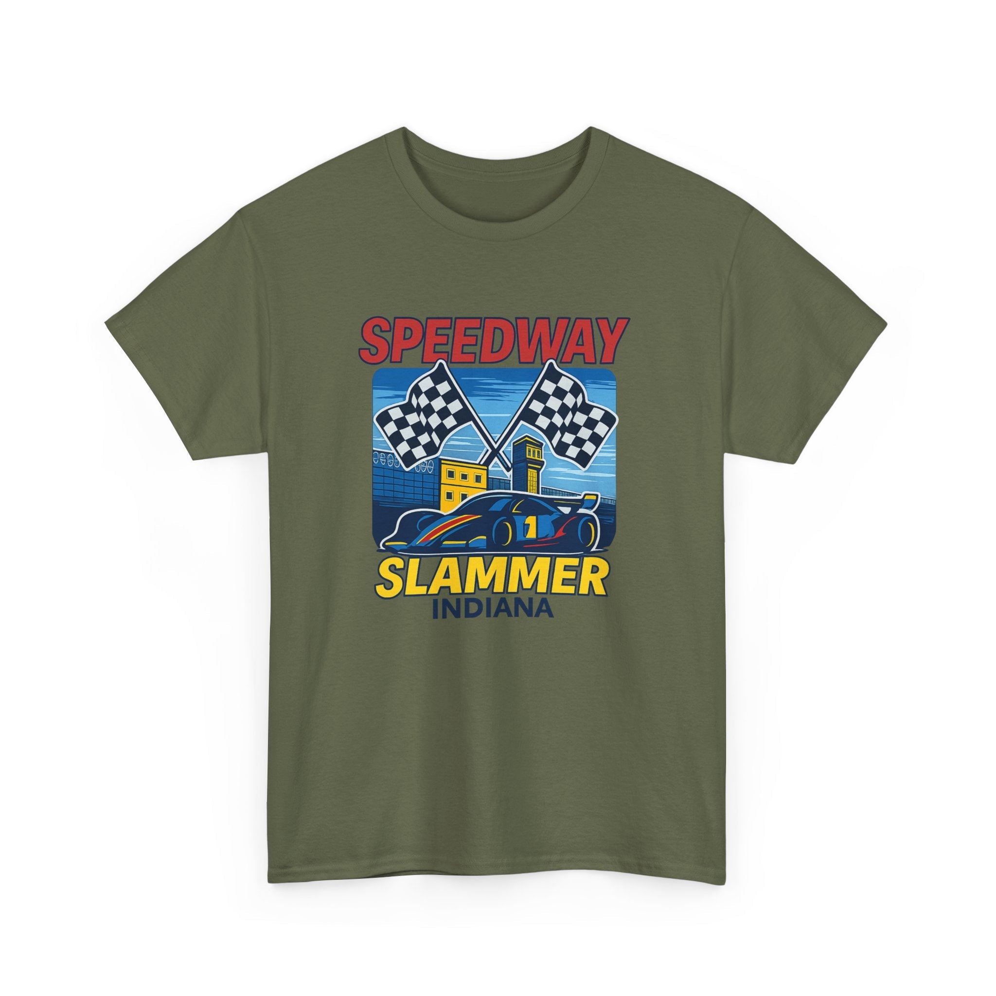 Indiana Speedway Slammer T-Shirt - PatriotDepot.com
