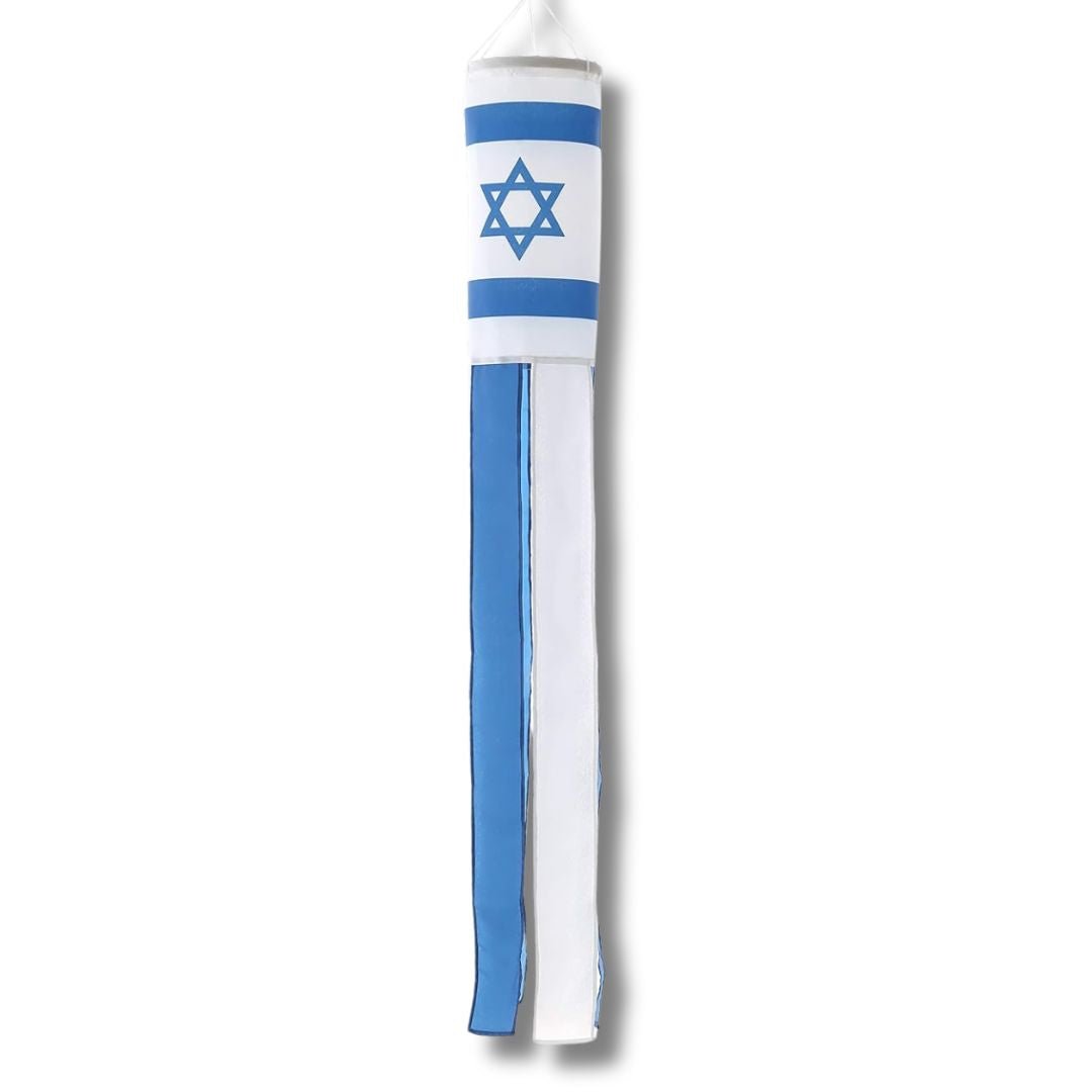 Israel 60" Windsock - PatriotDepot.com