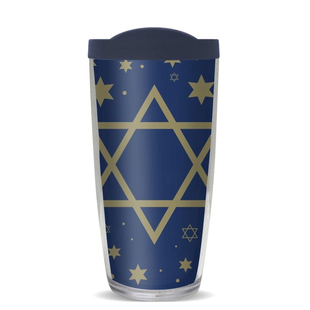 Israel Star of David 16oz Tumbler - PatriotDepot.com