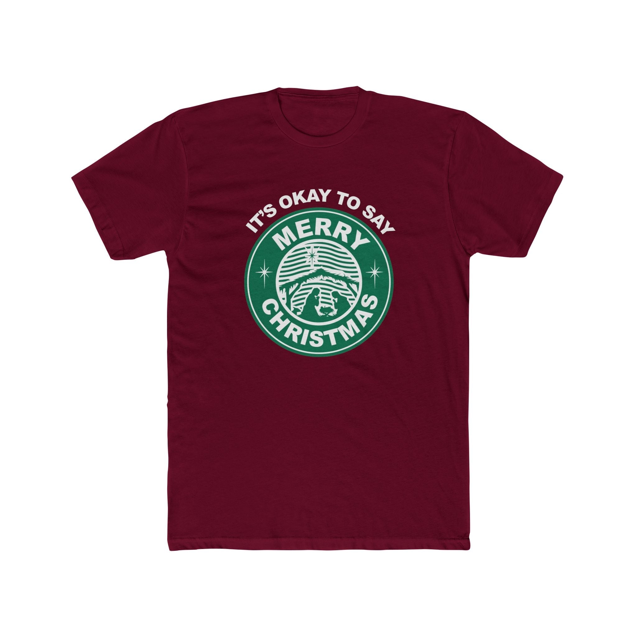 It’s Okay to Say Merry Christmas T-Shirt - PatriotDepot.com