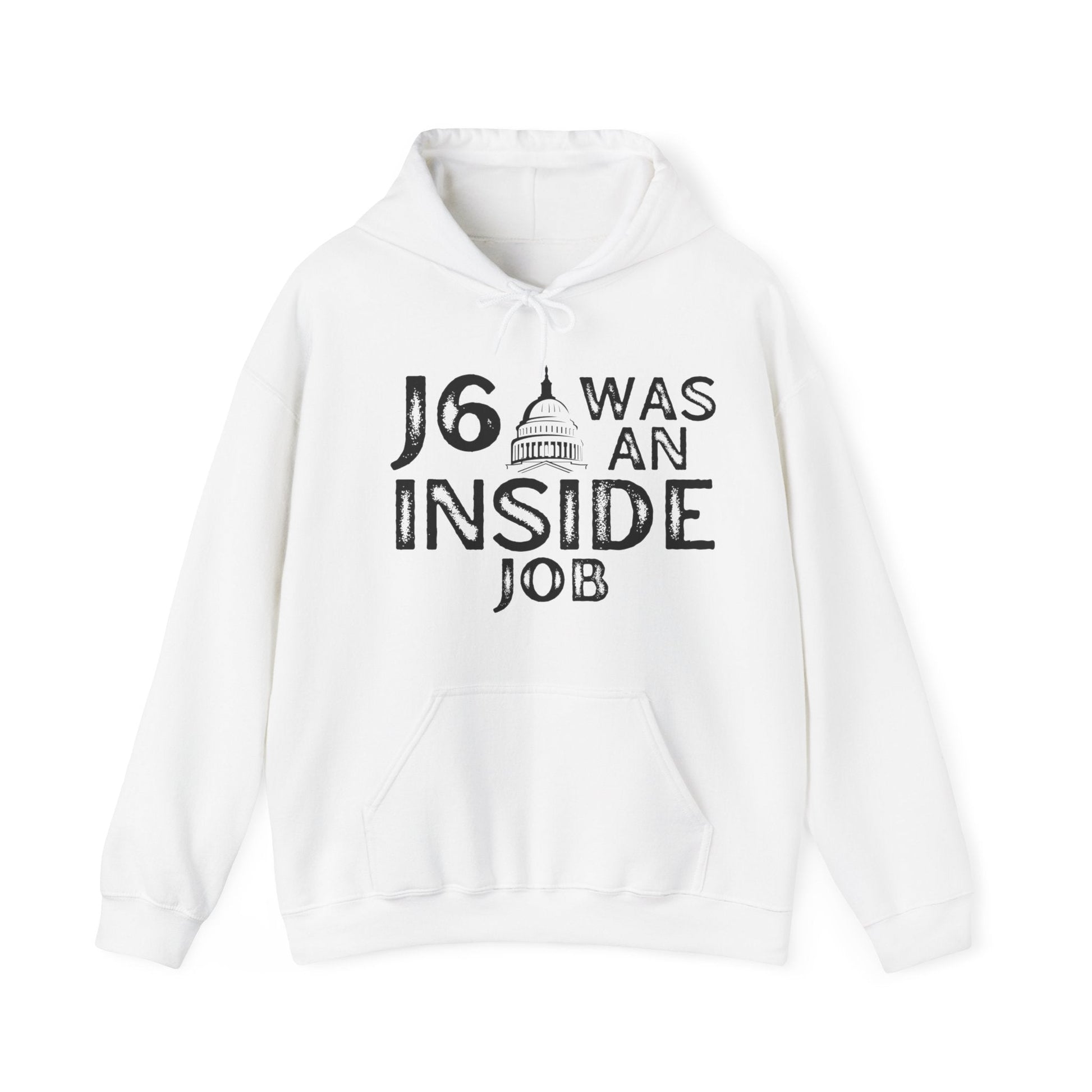 J6 Was An Inside Job Hoodie - PatriotDepot.com