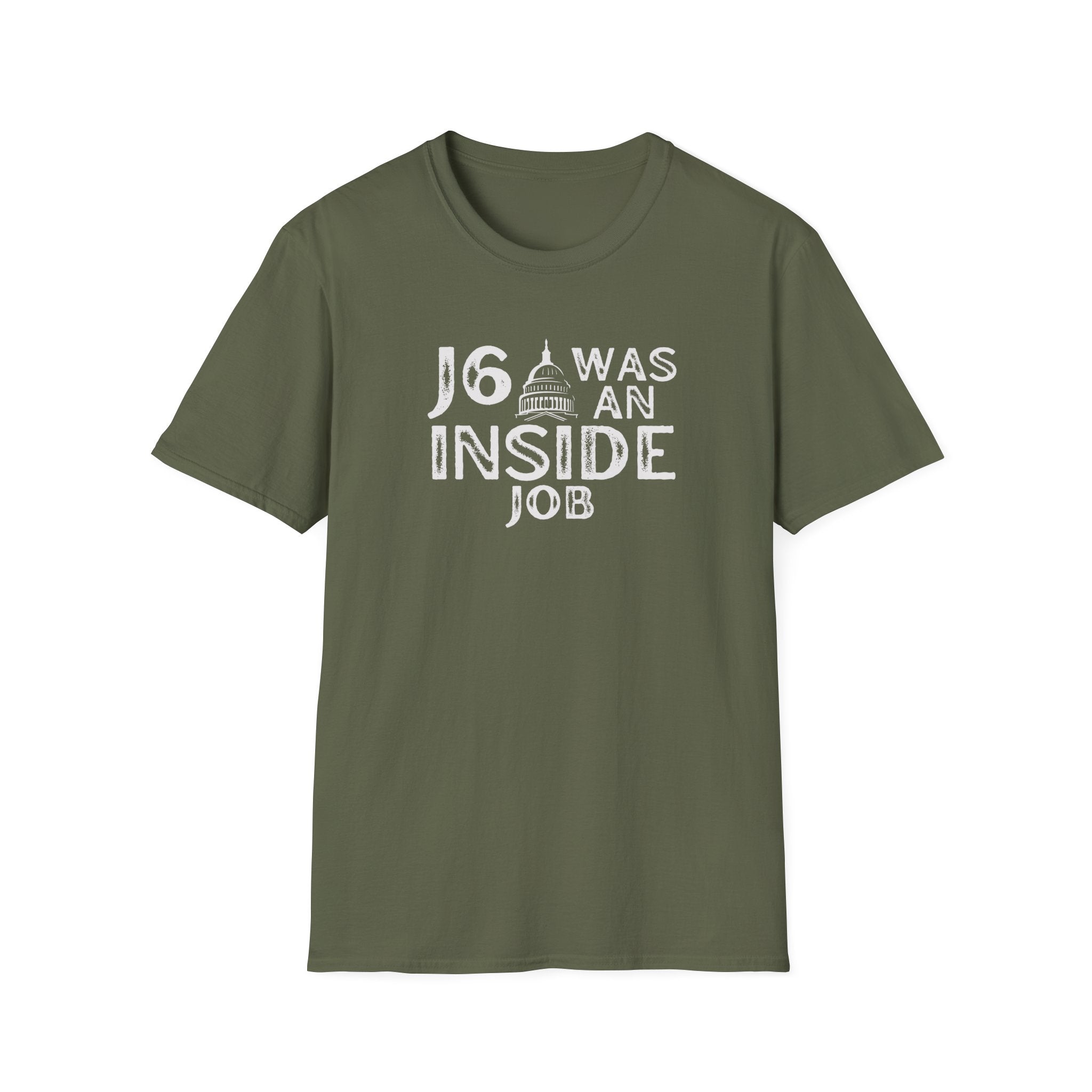 J6 Was An Inside Job T-Shirt - PatriotDepot.com