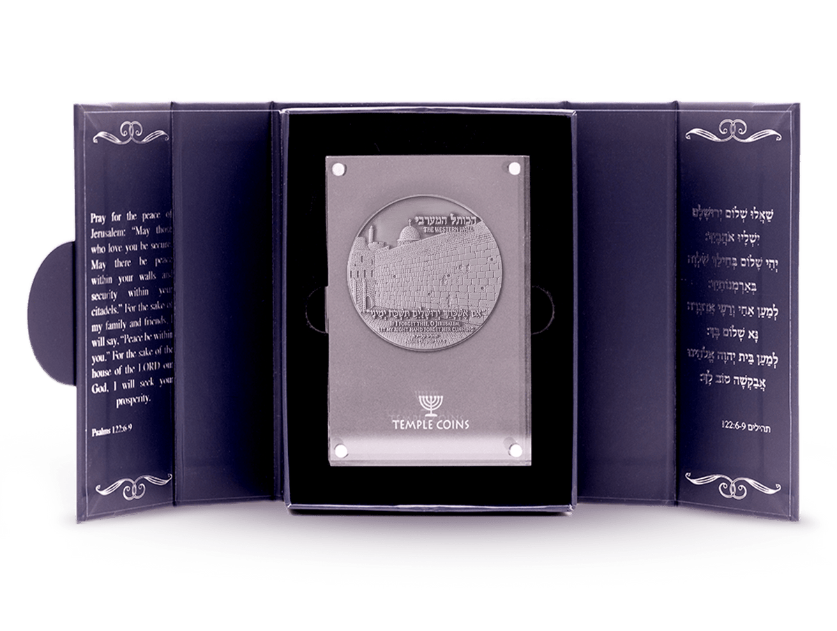 Jerusalem Vow Western Wall Coin | Biblical Collectible - PatriotDepot.com