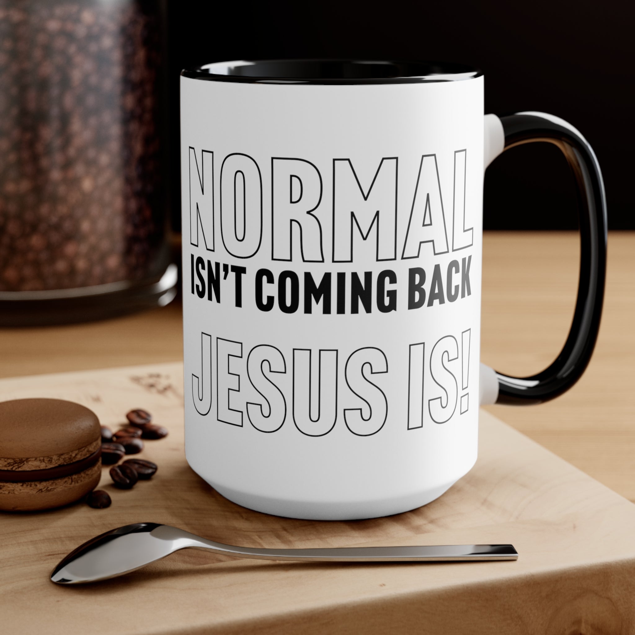 Jesus Is Mug (2 sizes, 3 colors) - PatriotDepot.com