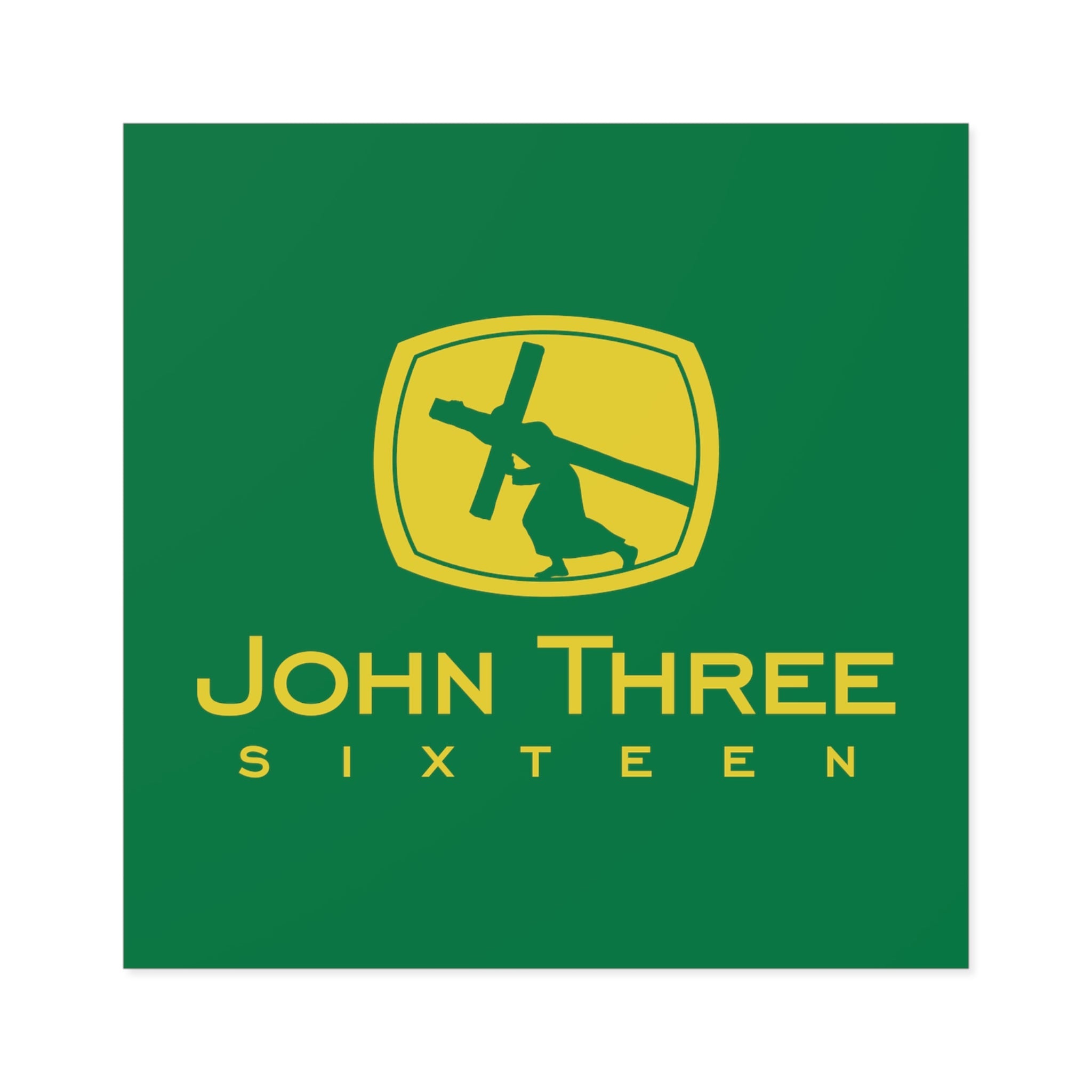 John Three Sixteen Sticker (Indoor\Outdoor) - PatriotDepot.com