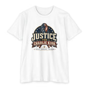 Justice For Charlie Kirk | Truth, Freedom, Courage T-Shirt - PatriotDepot.com