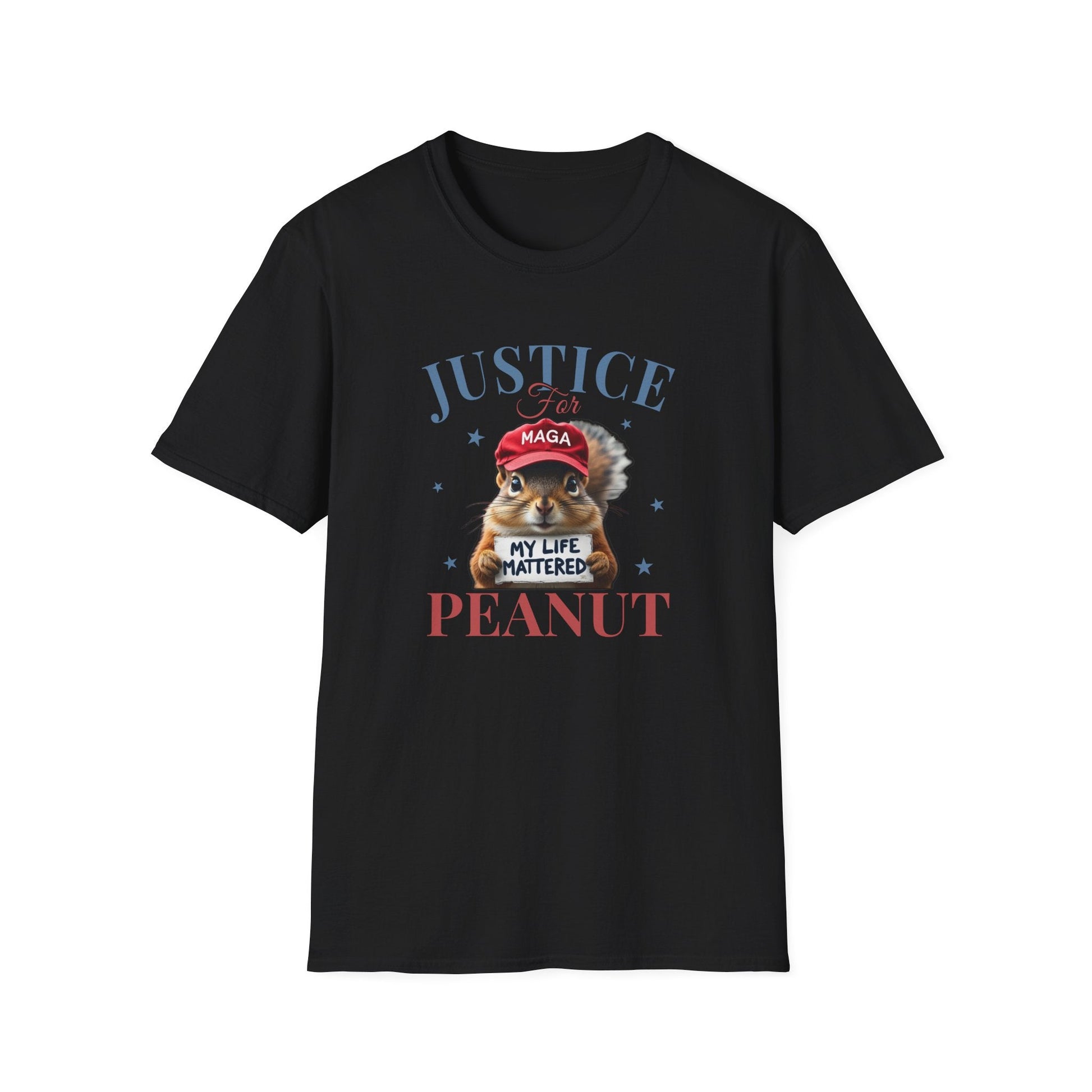 Justice for Peanut T-Shirt (MAGA Hat Edition) - PatriotDepot.com