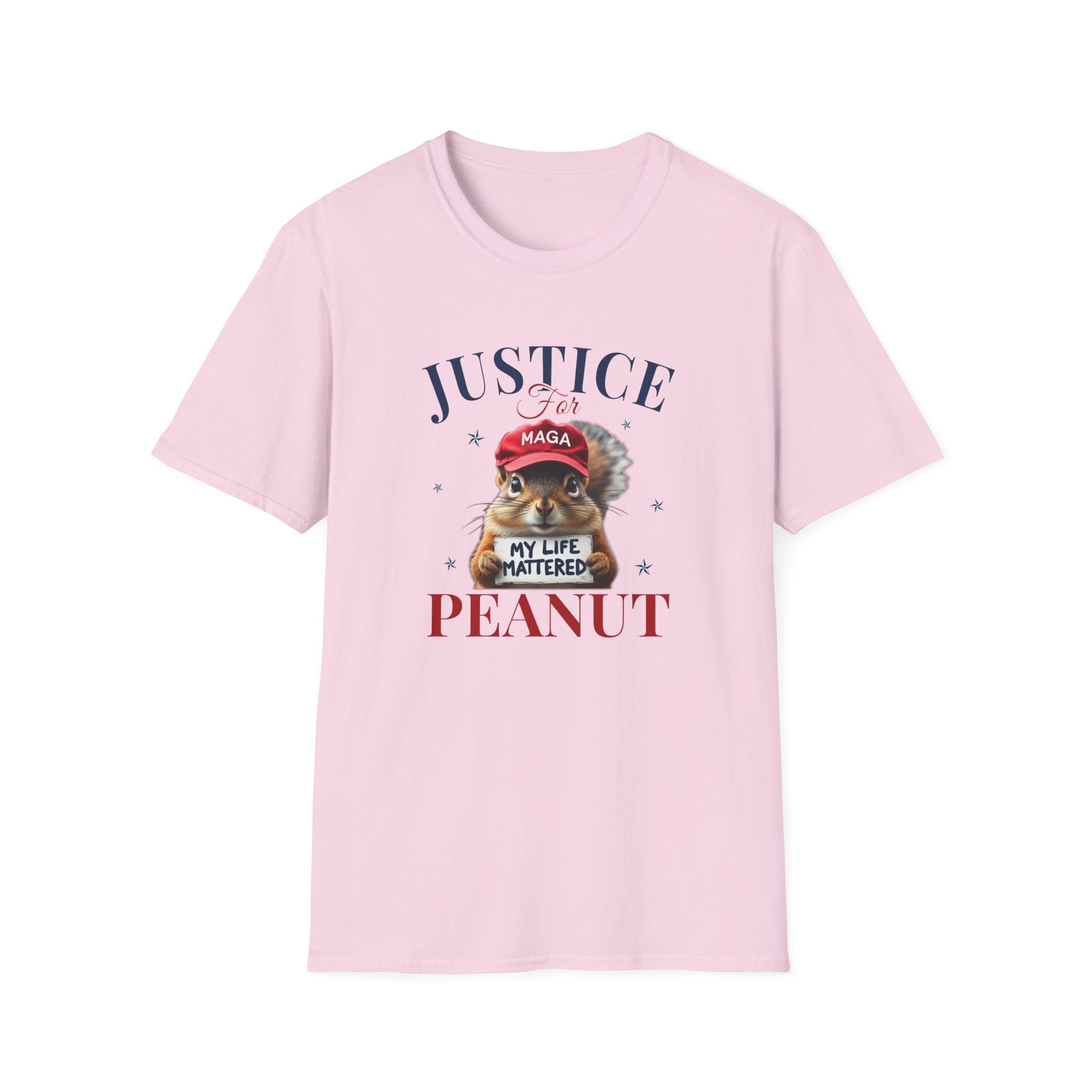 Justice for Peanut T-Shirt (MAGA Hat Edition) - PatriotDepot.com