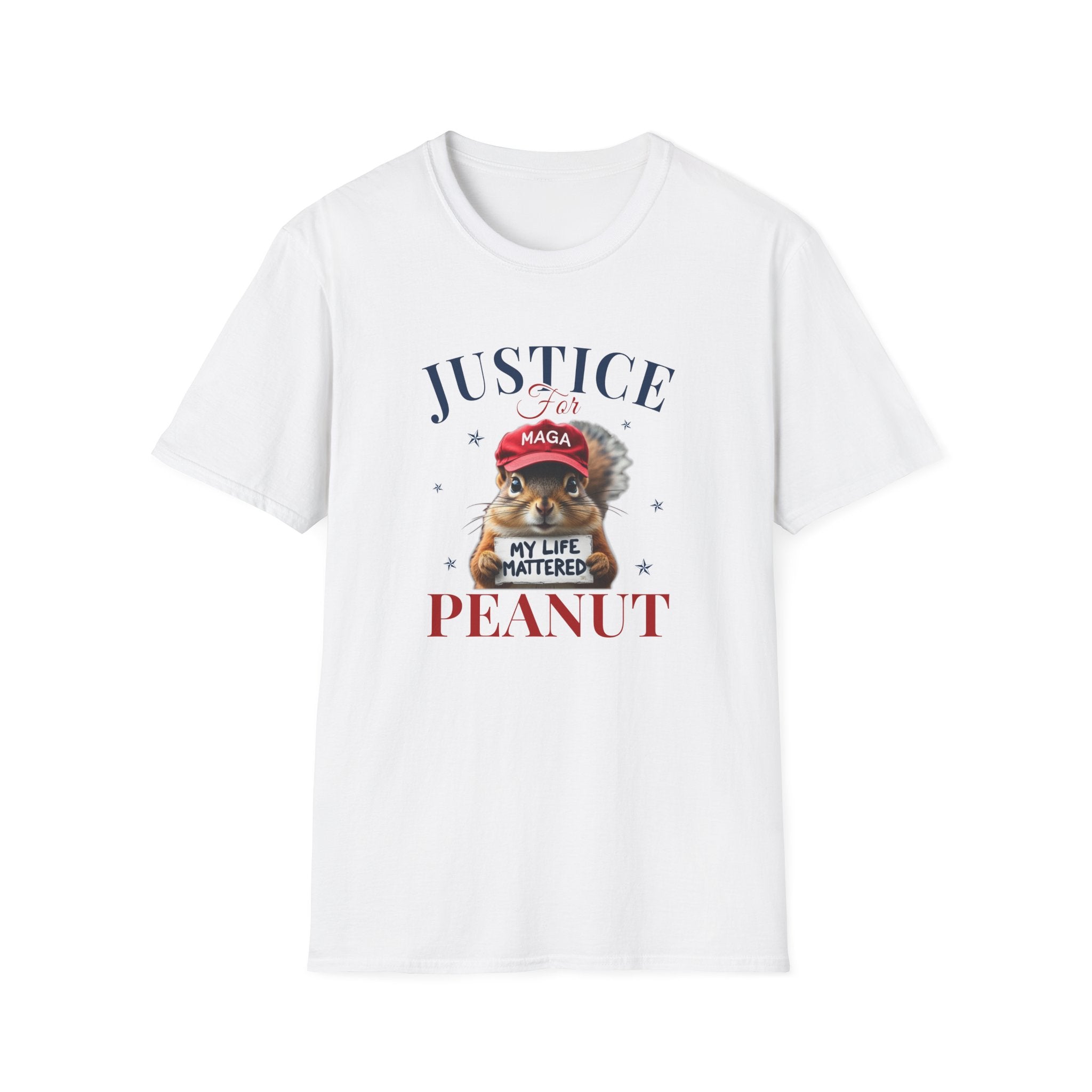 Justice for Peanut T-Shirt (MAGA Hat Edition) - PatriotDepot.com