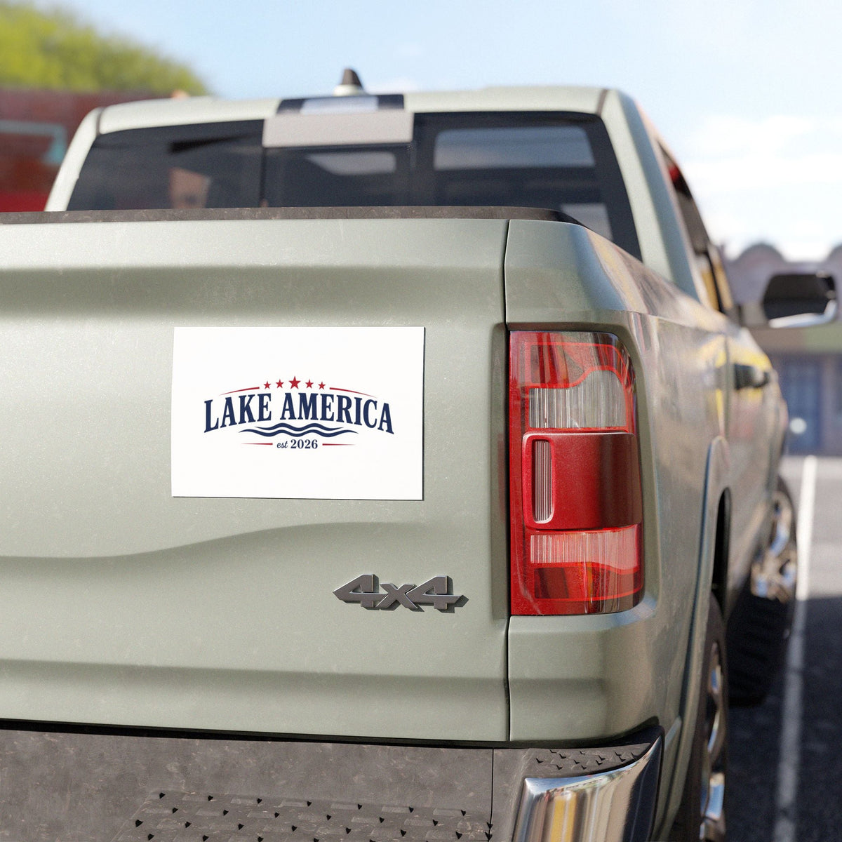 Lake America Est. 2026 Car Magnet (2 Sizes) - PatriotDepot.com