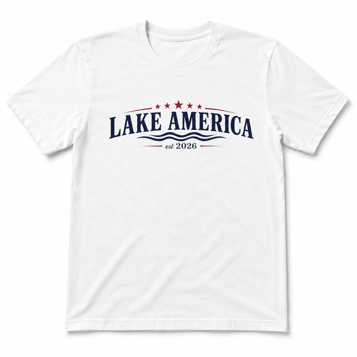 Lake America est 2026 T-Shirt - PatriotDepot.com