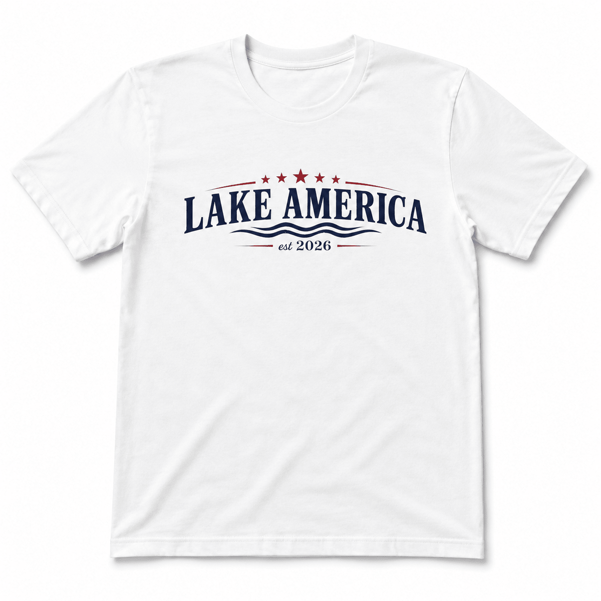 Lake America est 2026 T-Shirt - PatriotDepot.com
