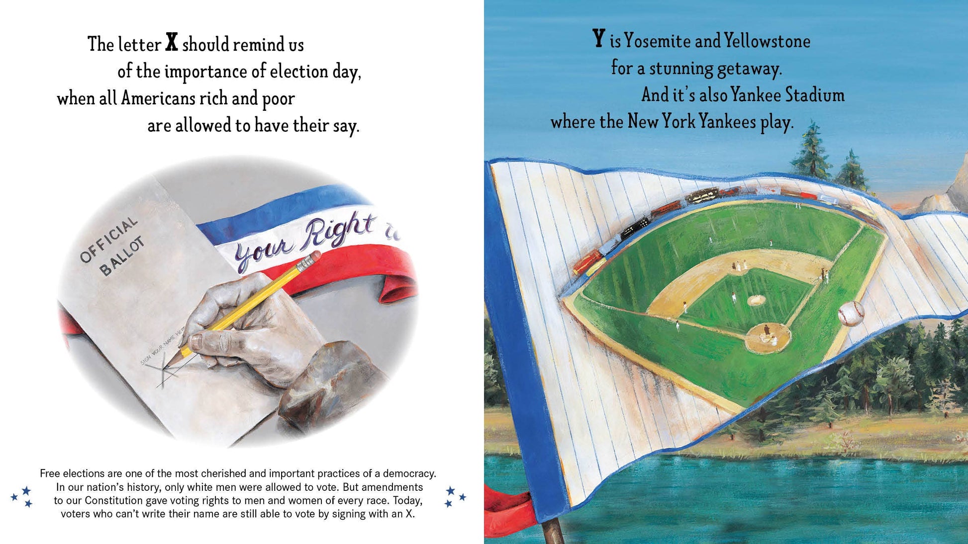 Land of the Free: America's ABC | Patriotic Alphabet Picture Book - PatriotDepot.com