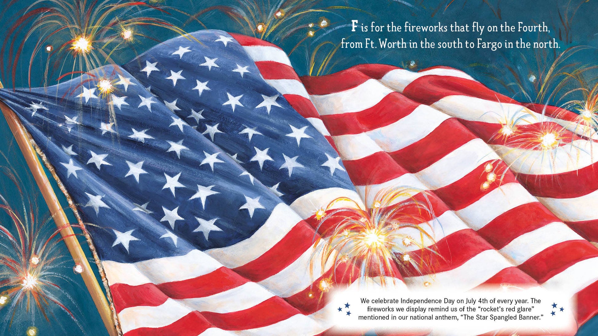 Land of the Free: America's ABC | Patriotic Alphabet Picture Book - PatriotDepot.com