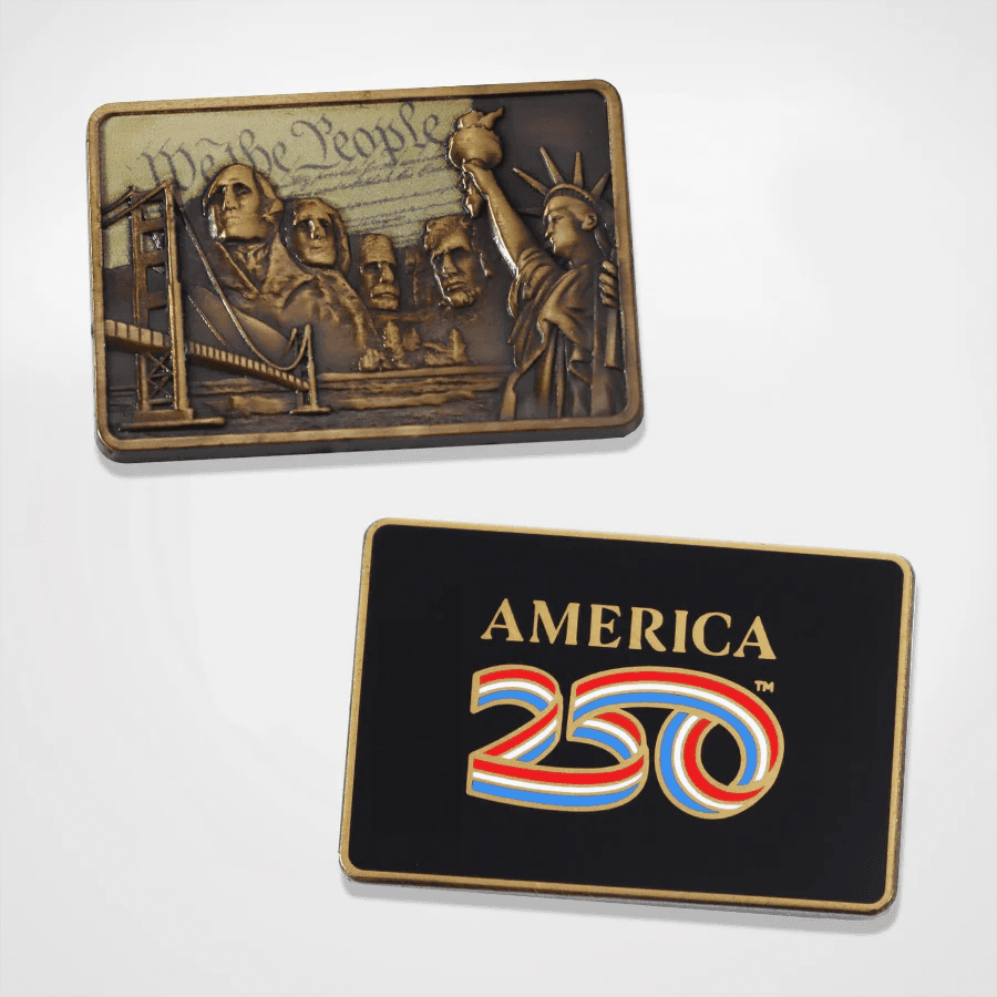 Legacy of Liberty: Official America250™ Anniversary Badge & Pin Collector Set - PatriotDepot.com