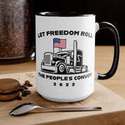 Let Freedom Roll Mug - PatriotDepot.com