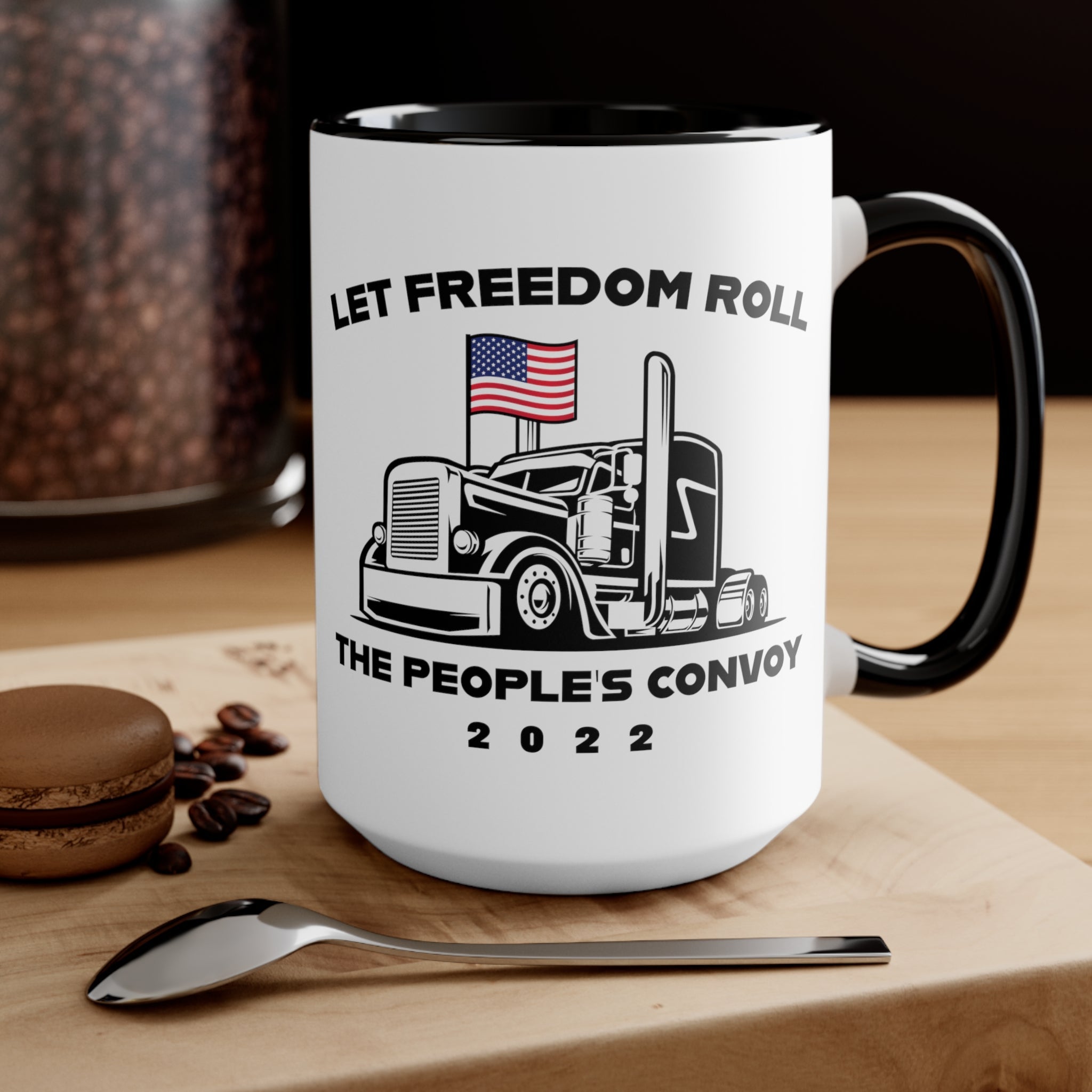 Let Freedom Roll Mug - PatriotDepot.com