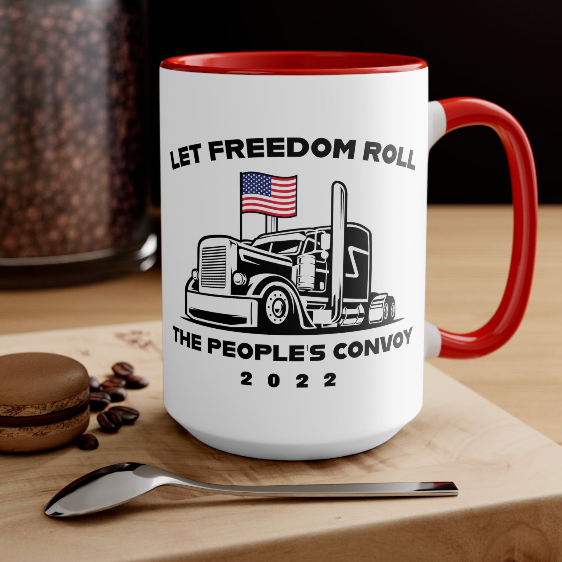 Let Freedom Roll Mug - PatriotDepot.com