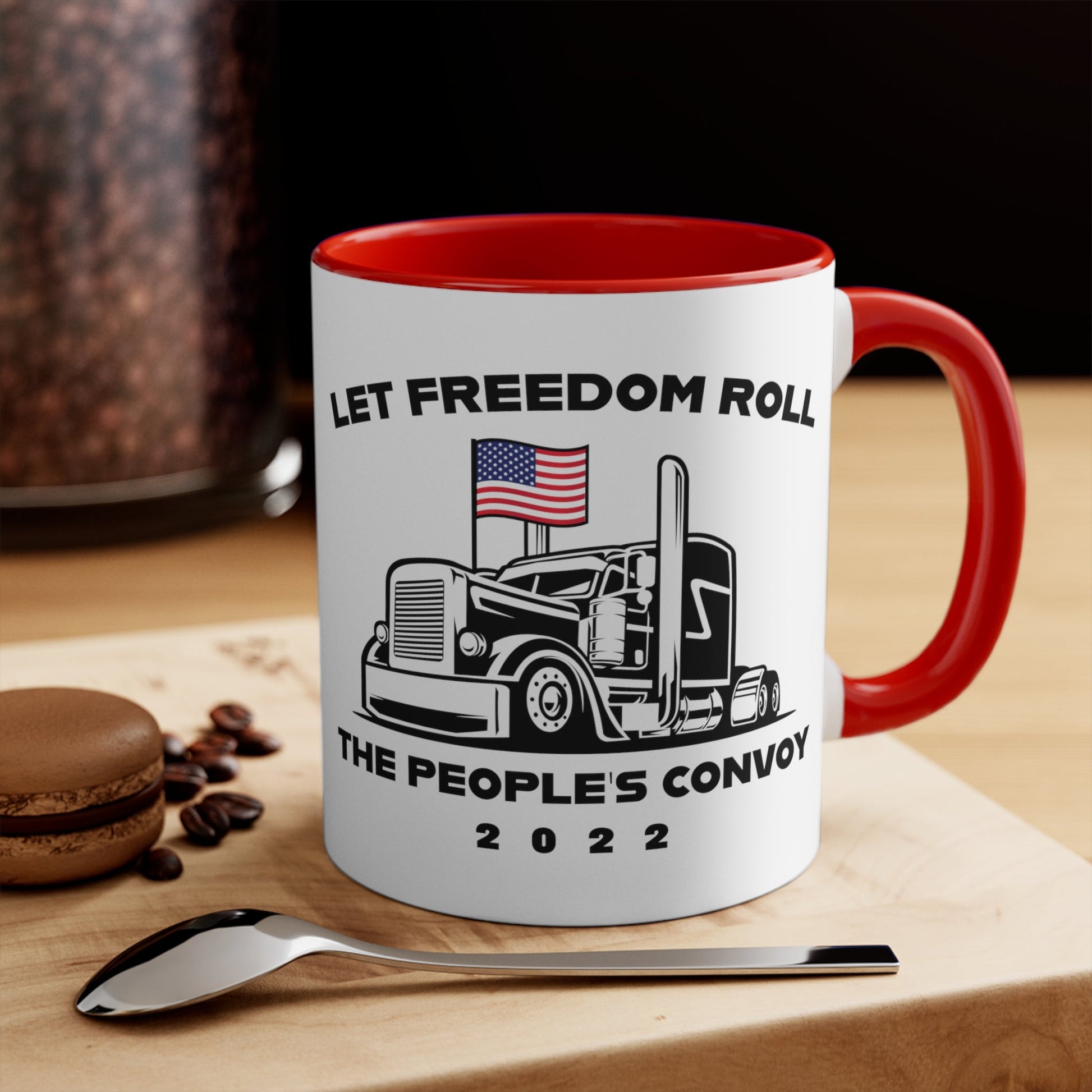 Let Freedom Roll Mug - PatriotDepot.com