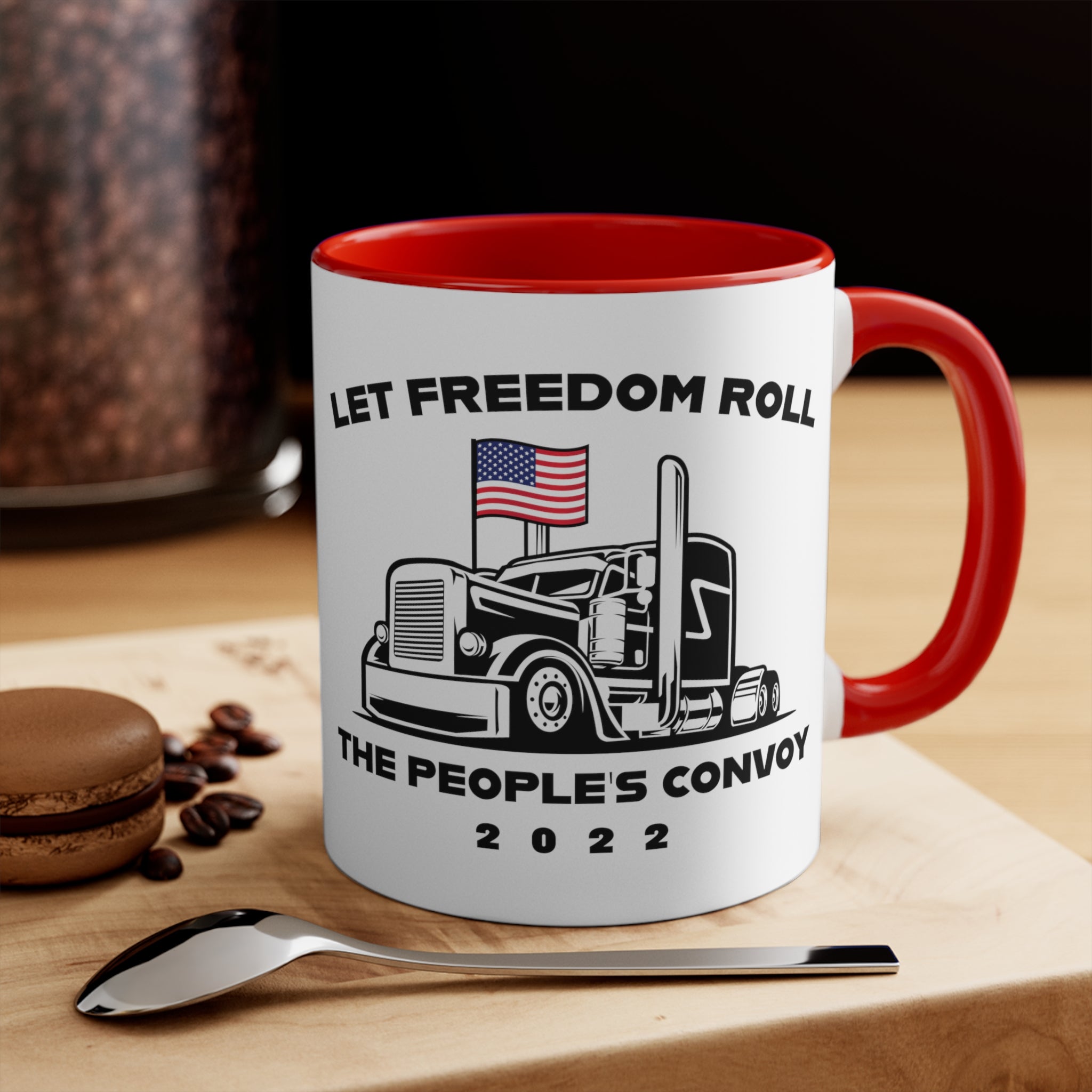 Let Freedom Roll Mug - PatriotDepot.com