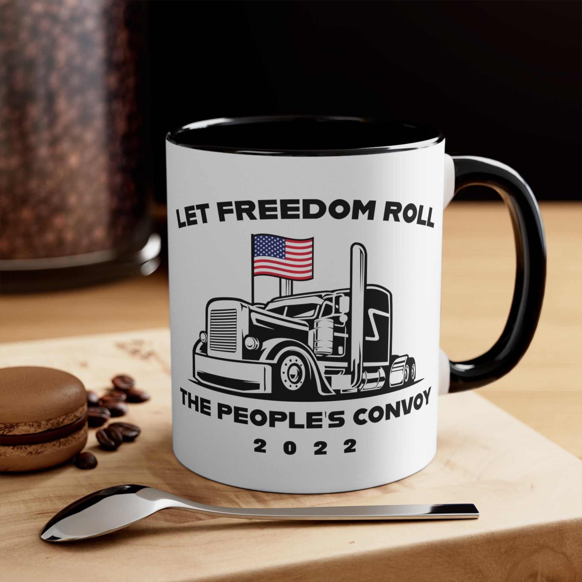 Let Freedom Roll Mug - PatriotDepot.com