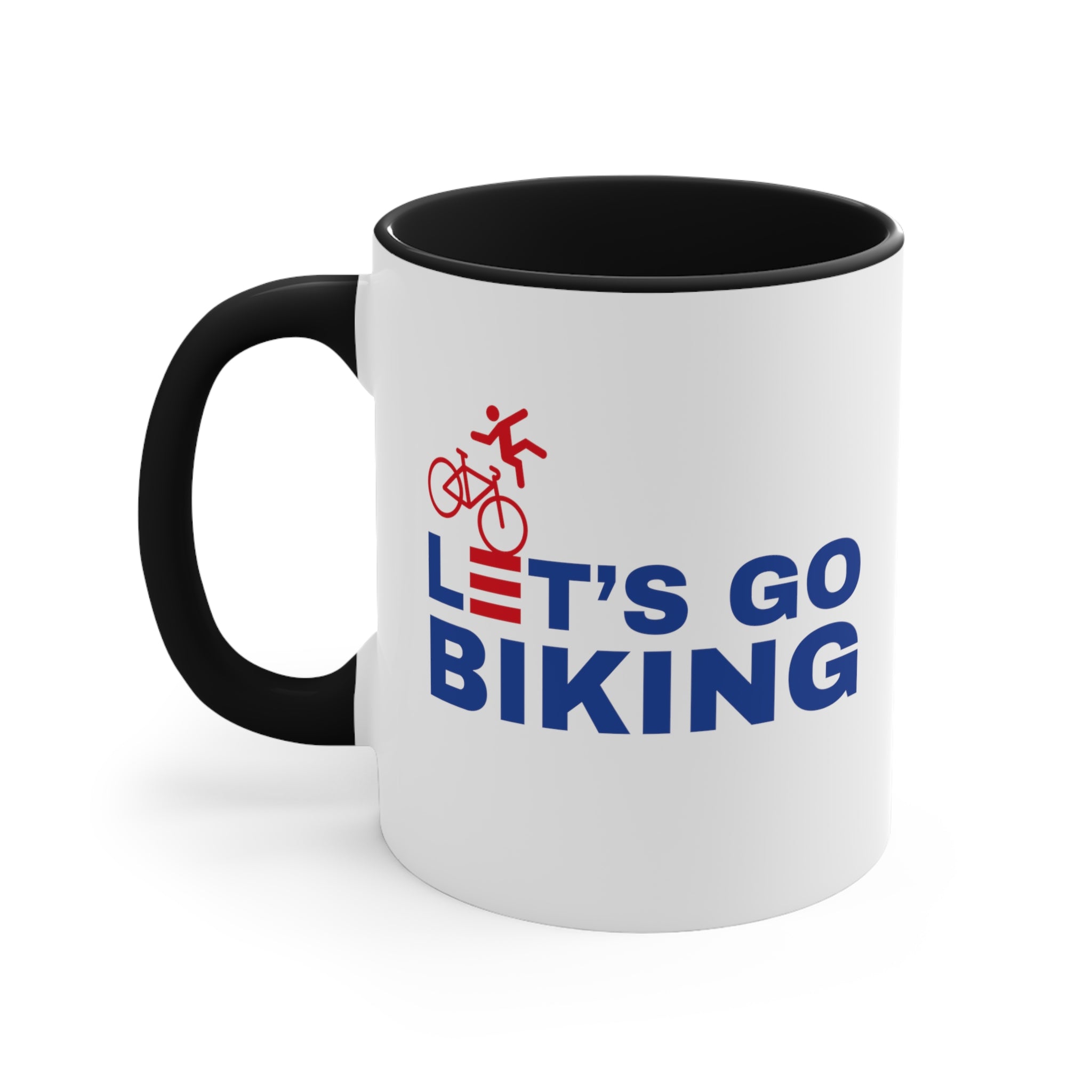 Let's Go Biking Mug (5 colors) - PatriotDepot.com