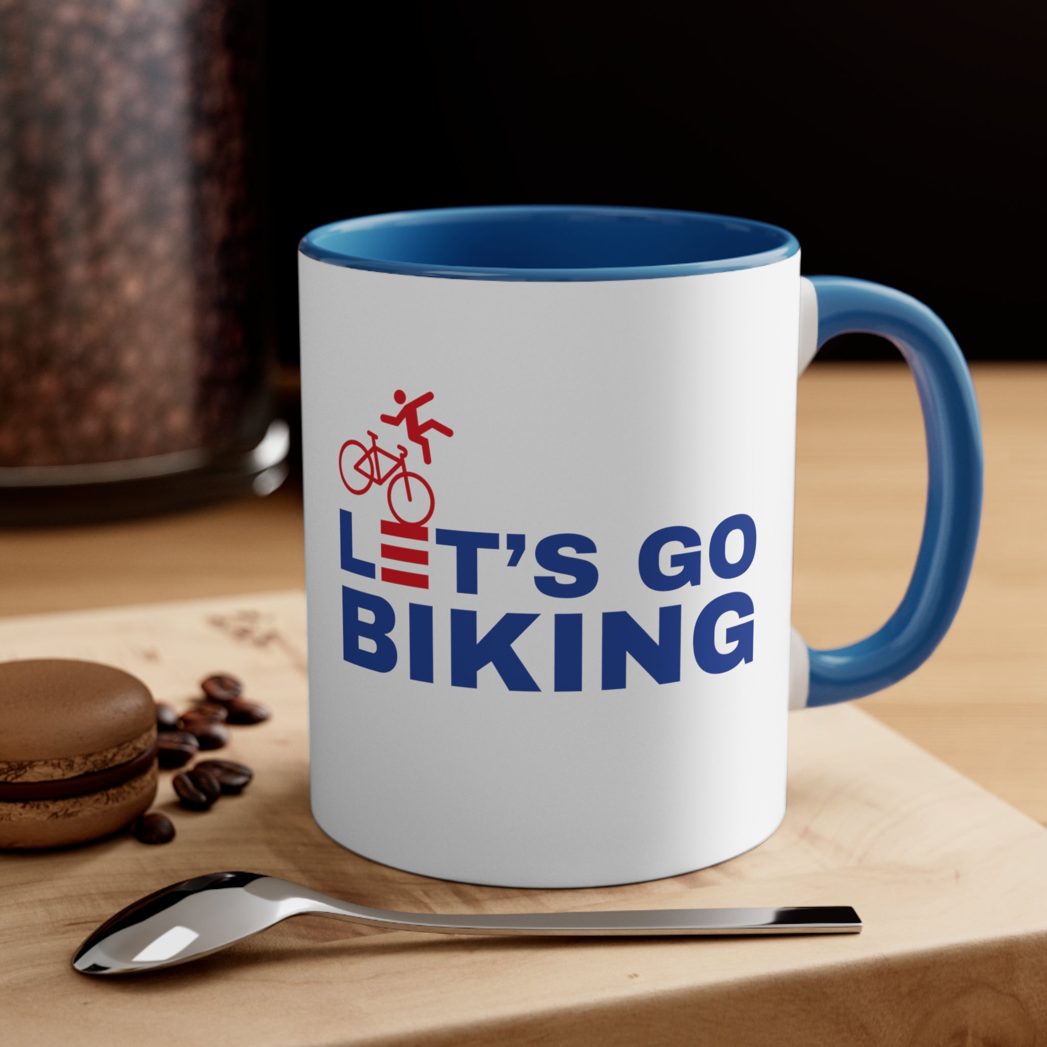 Let's Go Biking Mug (5 colors) - PatriotDepot.com
