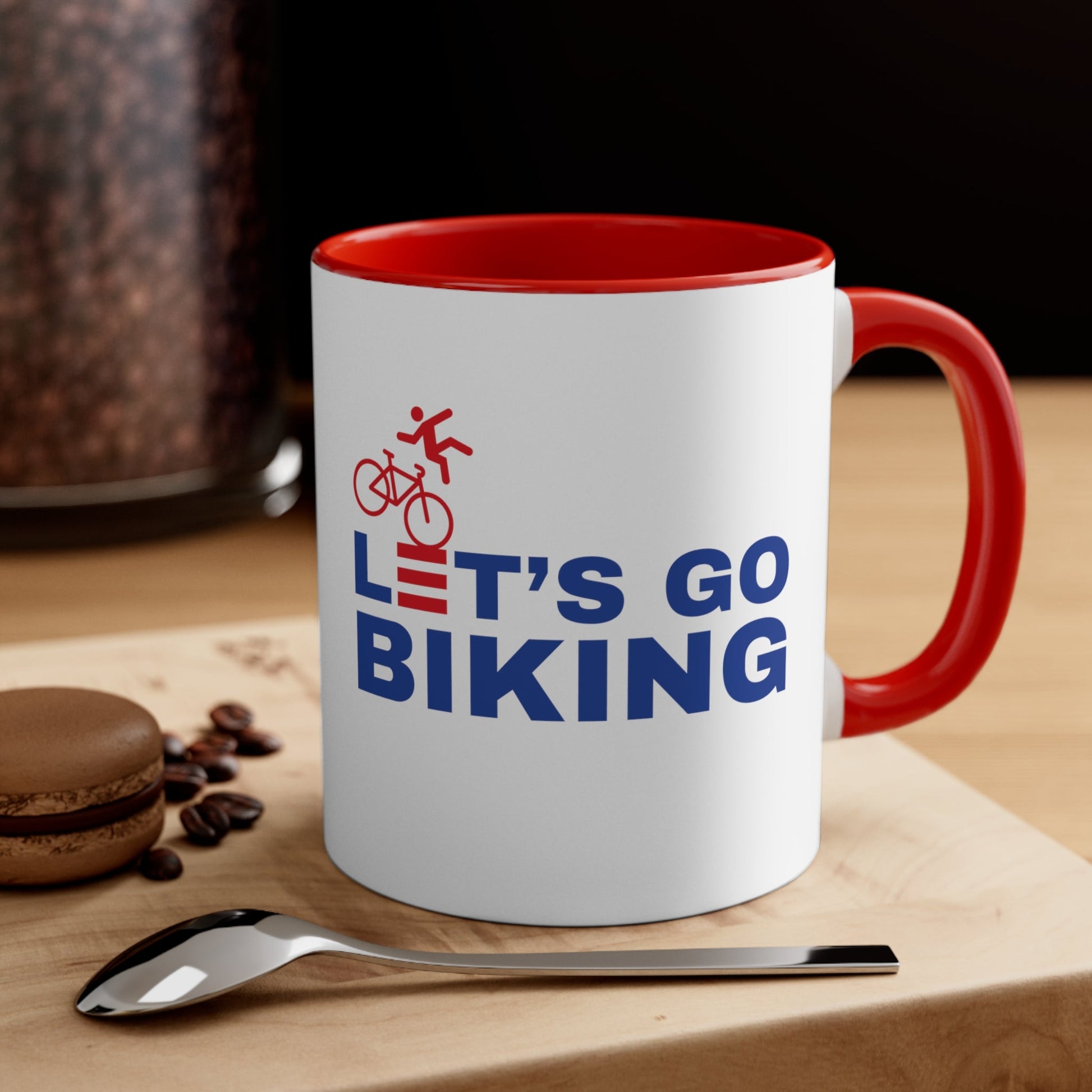 Let's Go Biking Mug (5 colors) - PatriotDepot.com