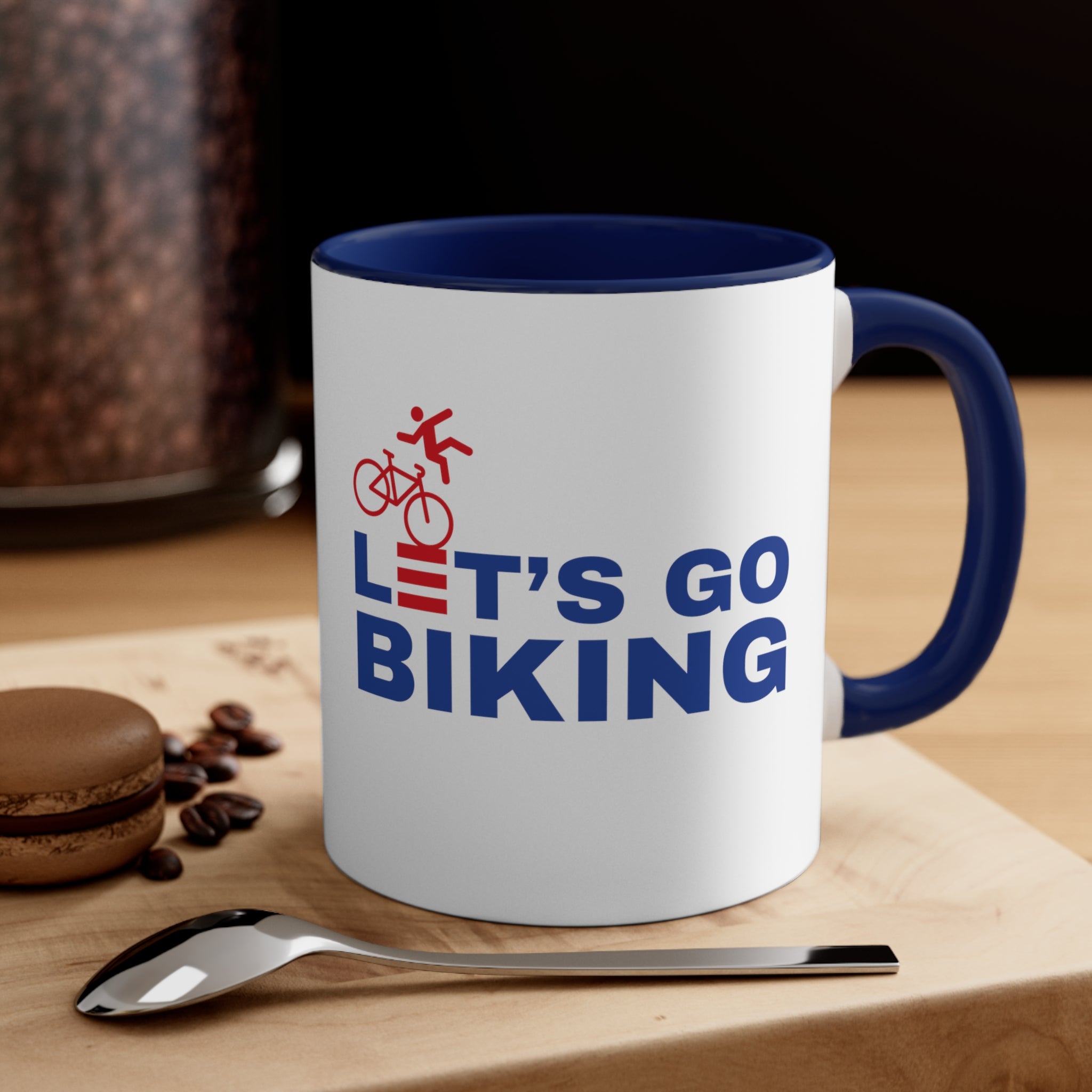 Let's Go Biking Mug (5 colors) - PatriotDepot.com