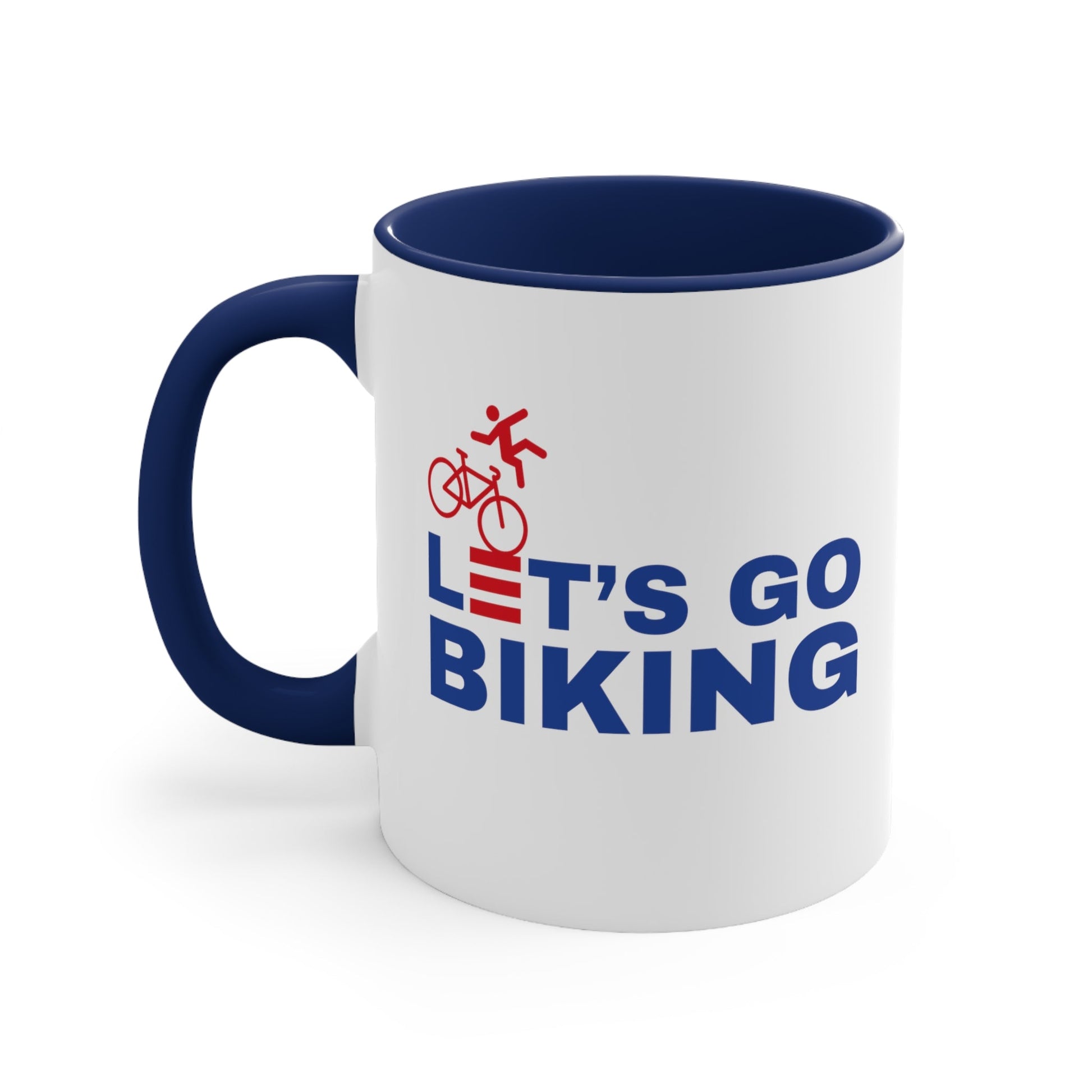 Let's Go Biking Mug (5 colors) - PatriotDepot.com