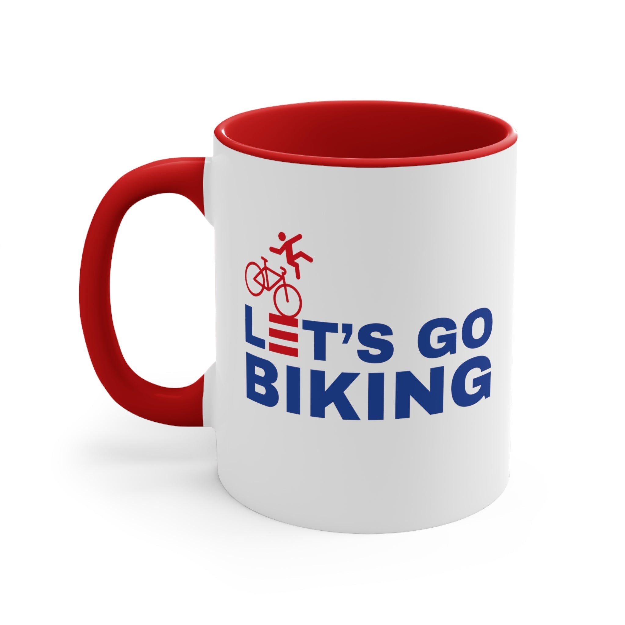 Let's Go Biking Mug (5 colors) - PatriotDepot.com