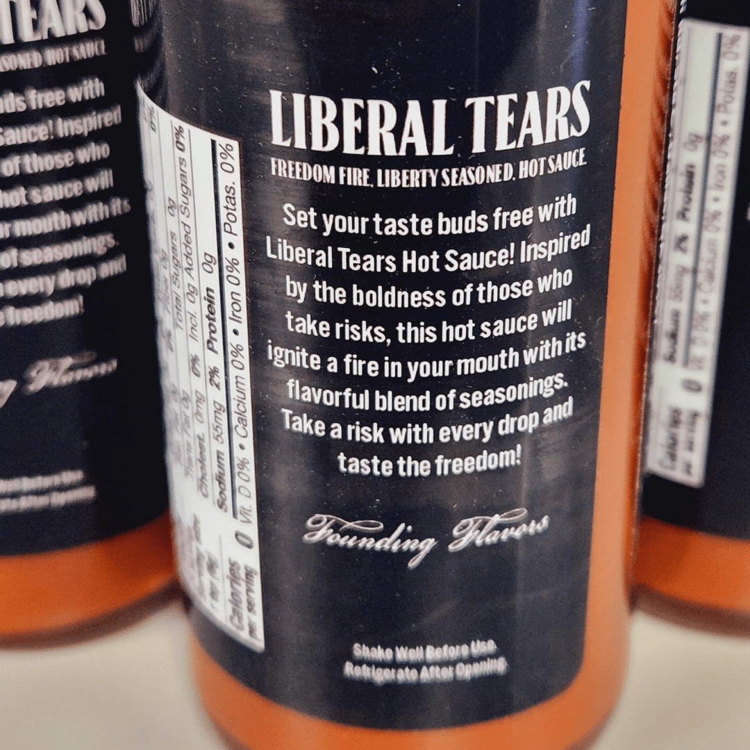 Liberal Tears Freedom Fire Hot Sauce - PatriotDepot.com