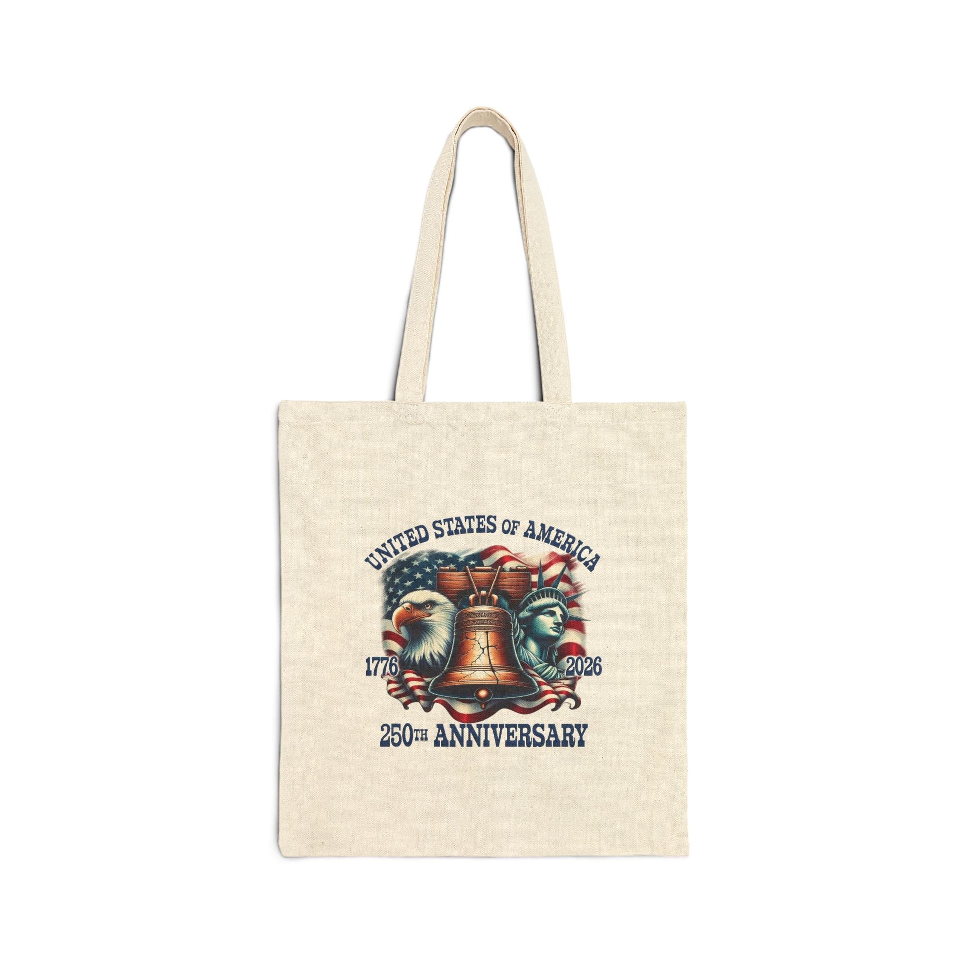 Liberty Bell 250th Anniversary Canvas Tote - PatriotDepot.com