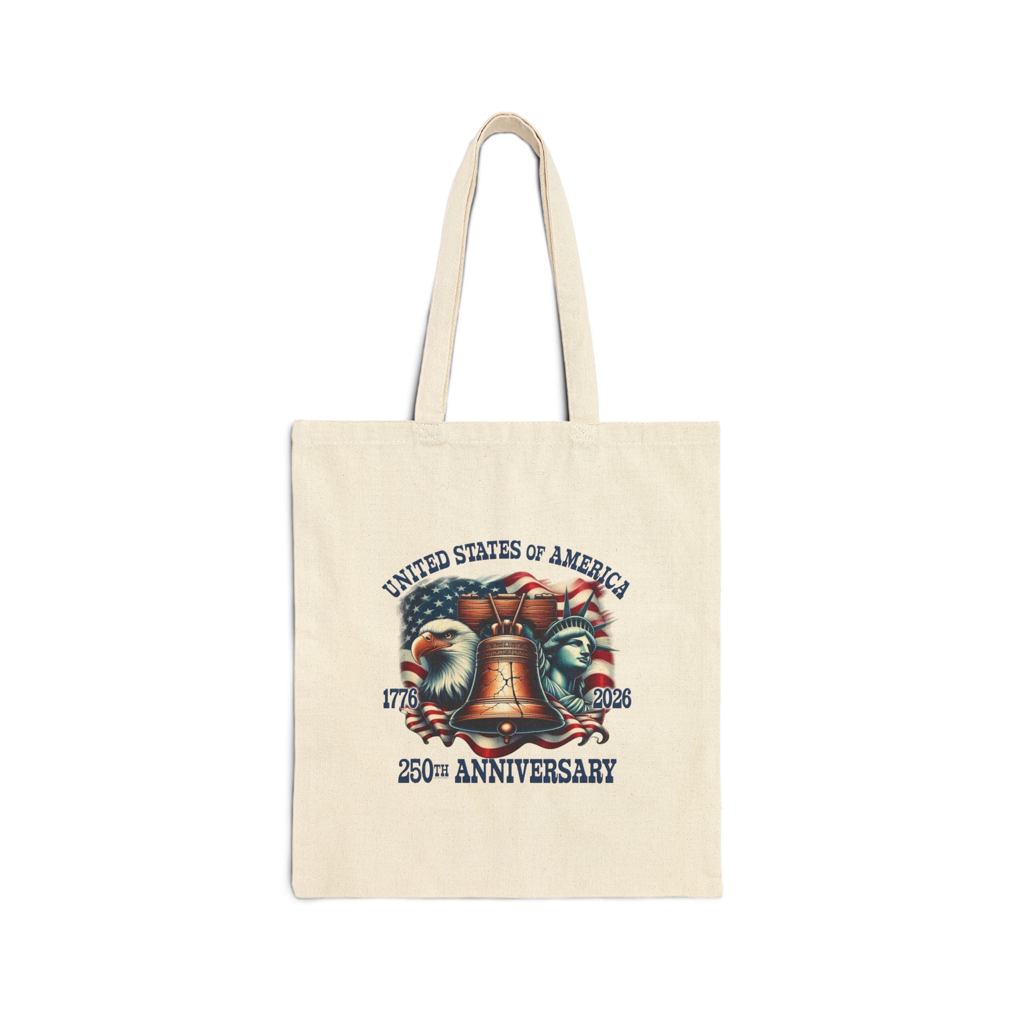 Liberty Bell 250th Anniversary Canvas Tote - PatriotDepot.com