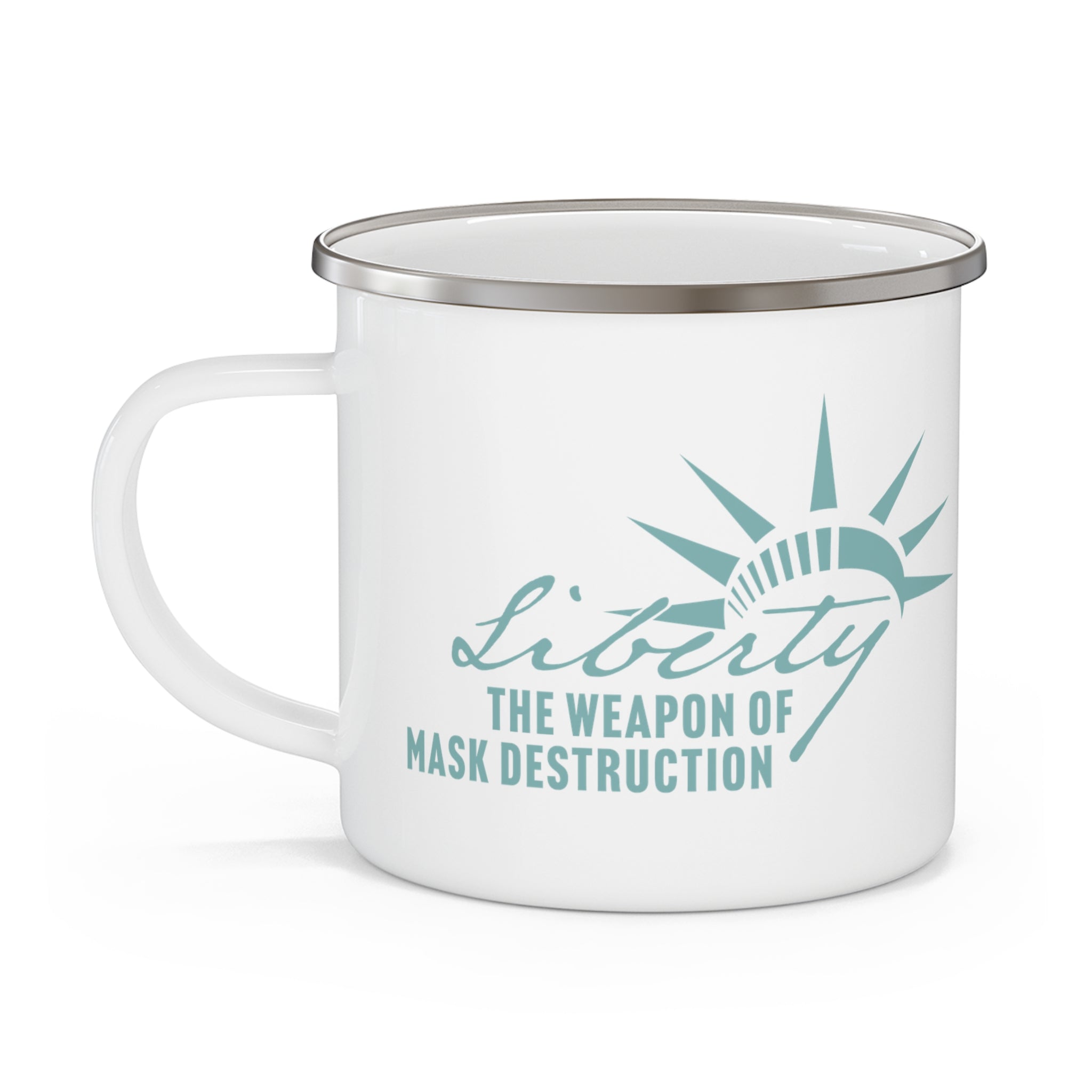 Liberty Enamel Camping Mug - PatriotDepot.com