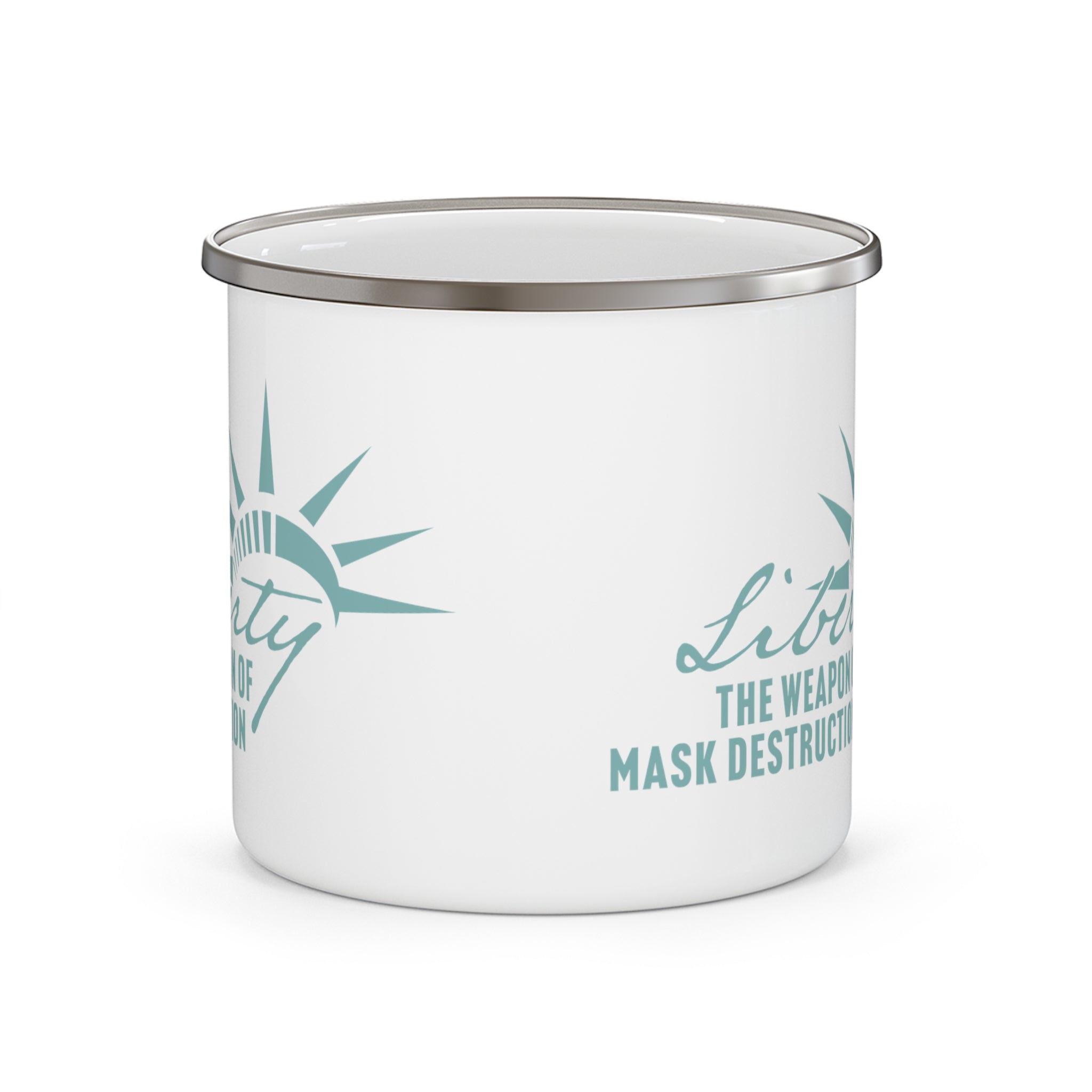 Liberty Enamel Camping Mug - PatriotDepot.com