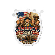 Liberty Forged: America’s 250th Founding Fathers Tribute Die - Cut Magnet (3 Sizes) - PatriotDepot.com