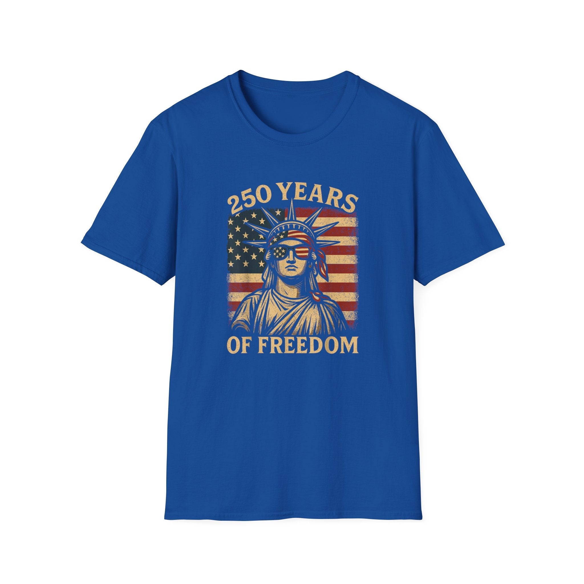 Liberty Looks Good – 250 Years of Freedom T-Shirt - PatriotDepot.com