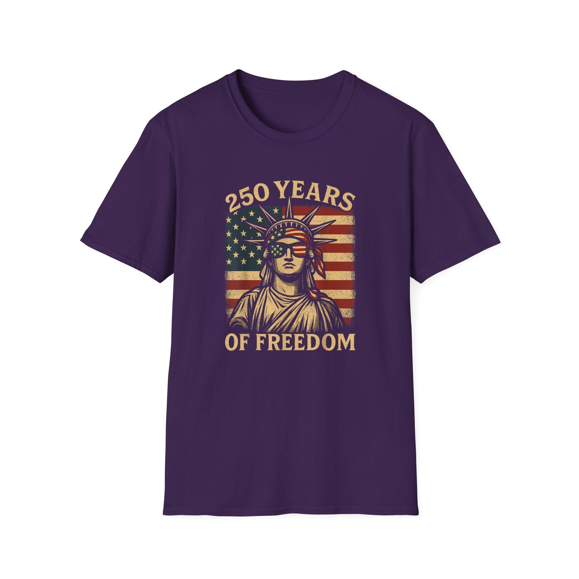 Liberty Looks Good – 250 Years of Freedom T-Shirt - PatriotDepot.com