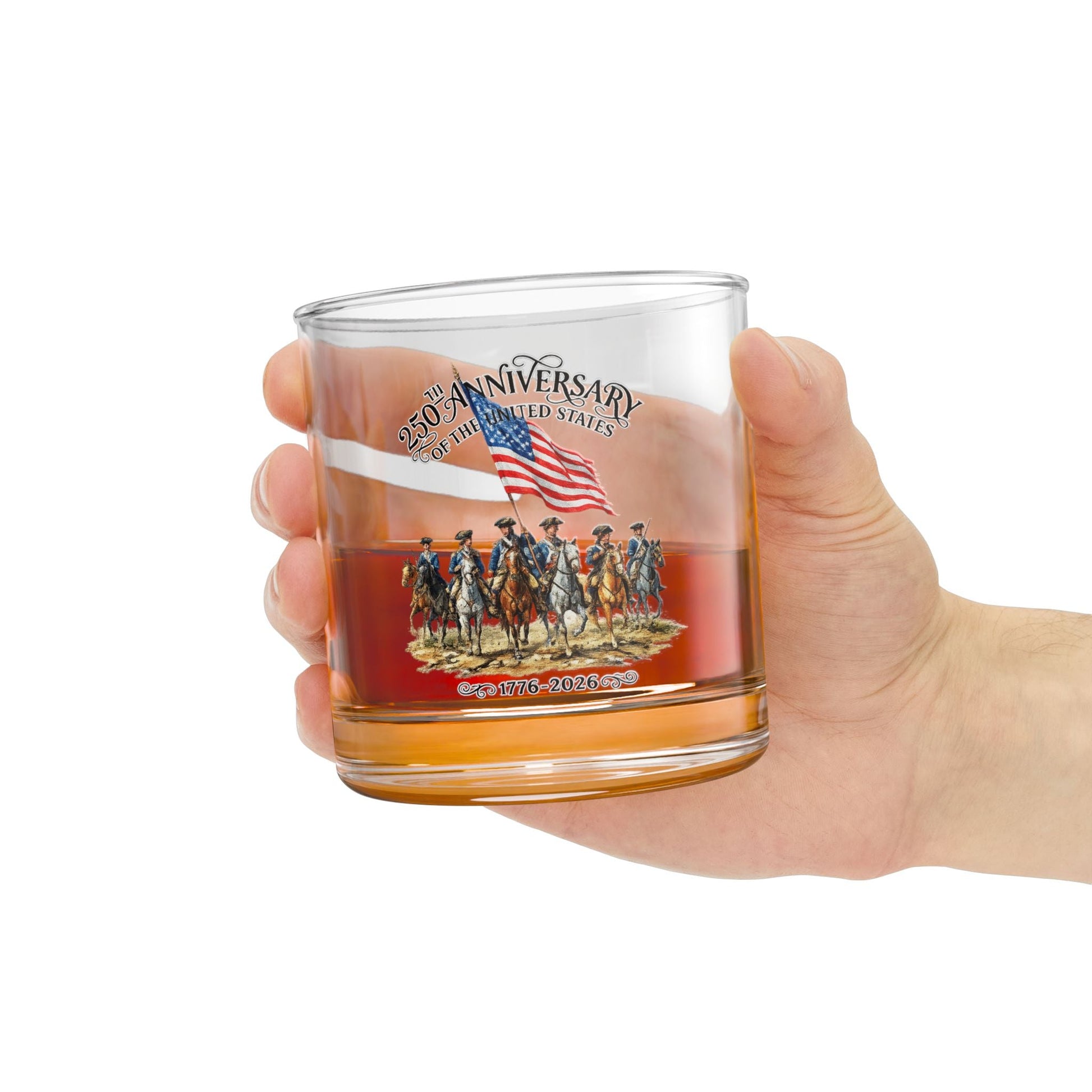 Liberty Riders: America’s 250th Anniversary Tribute (1776–2026) Glass - PatriotDepot.com