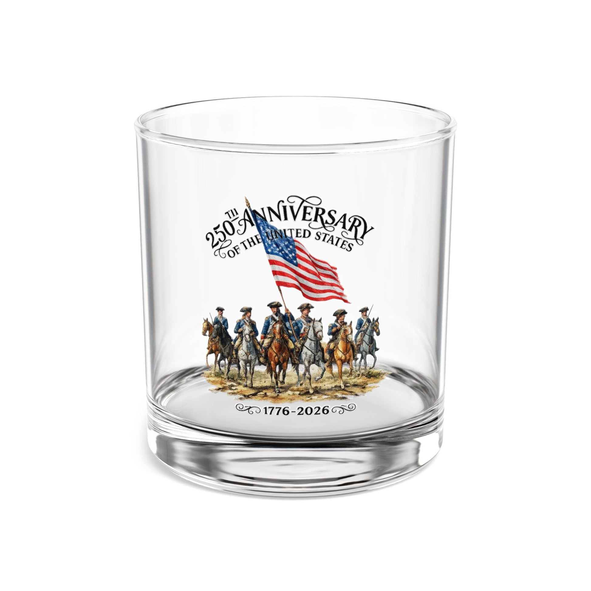 Liberty Riders: America’s 250th Anniversary Tribute (1776–2026) Glass - PatriotDepot.com