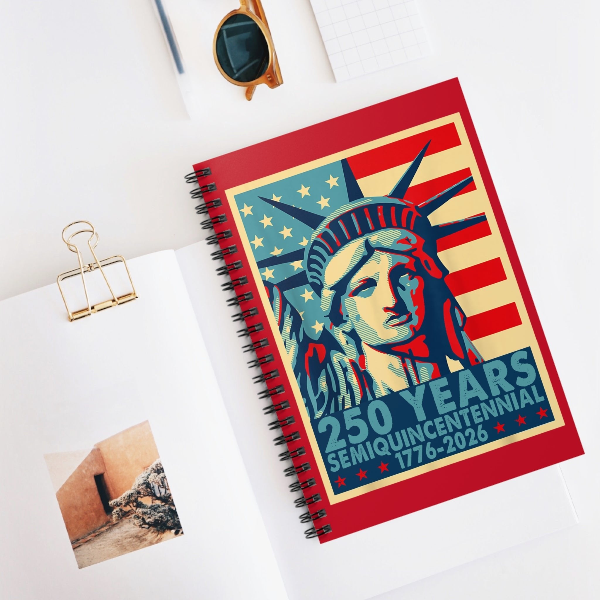 Liberty Semiquicentennial Notebook – America’s 250th Anniversary - PatriotDepot.com