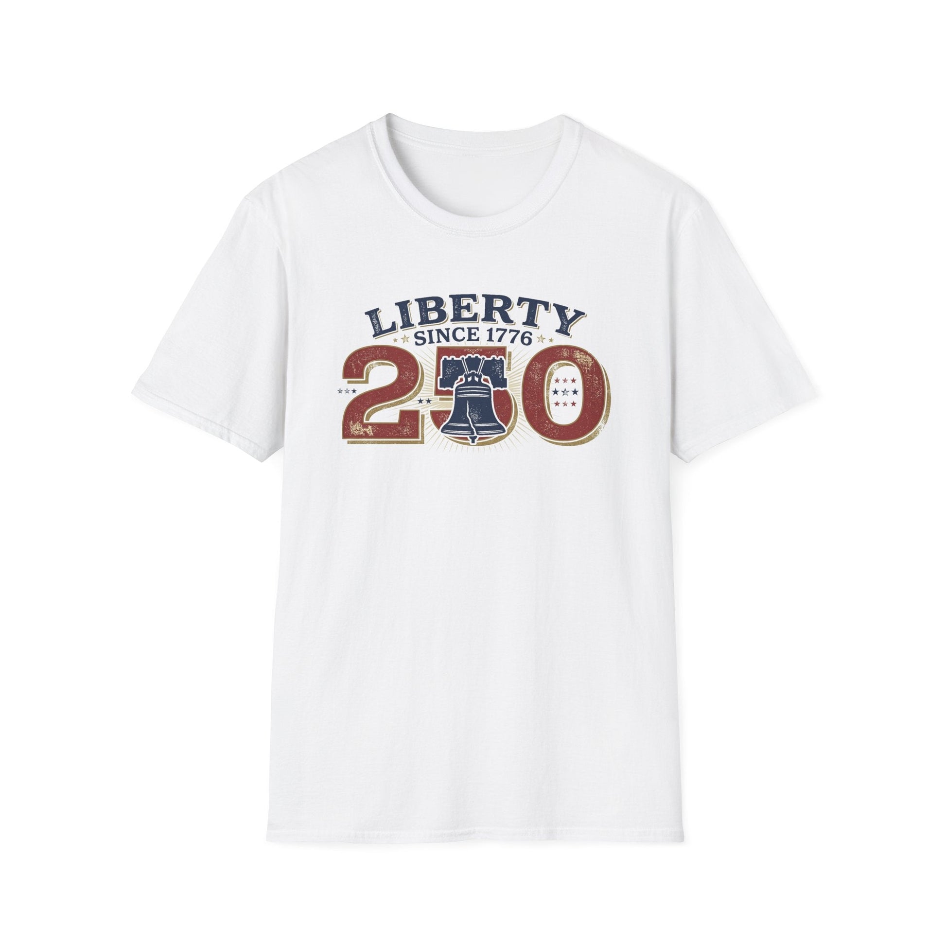 Liberty Since 1776 Vintage Patriotic T-Shirt | America's 250th Anniversary Edition - PatriotDepot.com